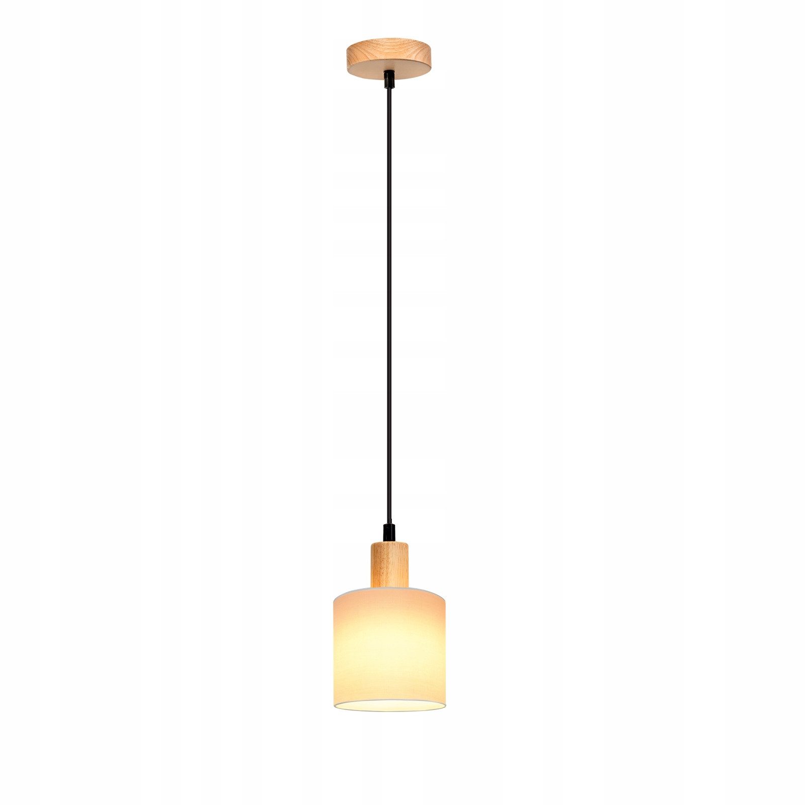 Nettlife Pendelleuchte Holz Esstischlampe Vintage 1/3 günstig online kaufen