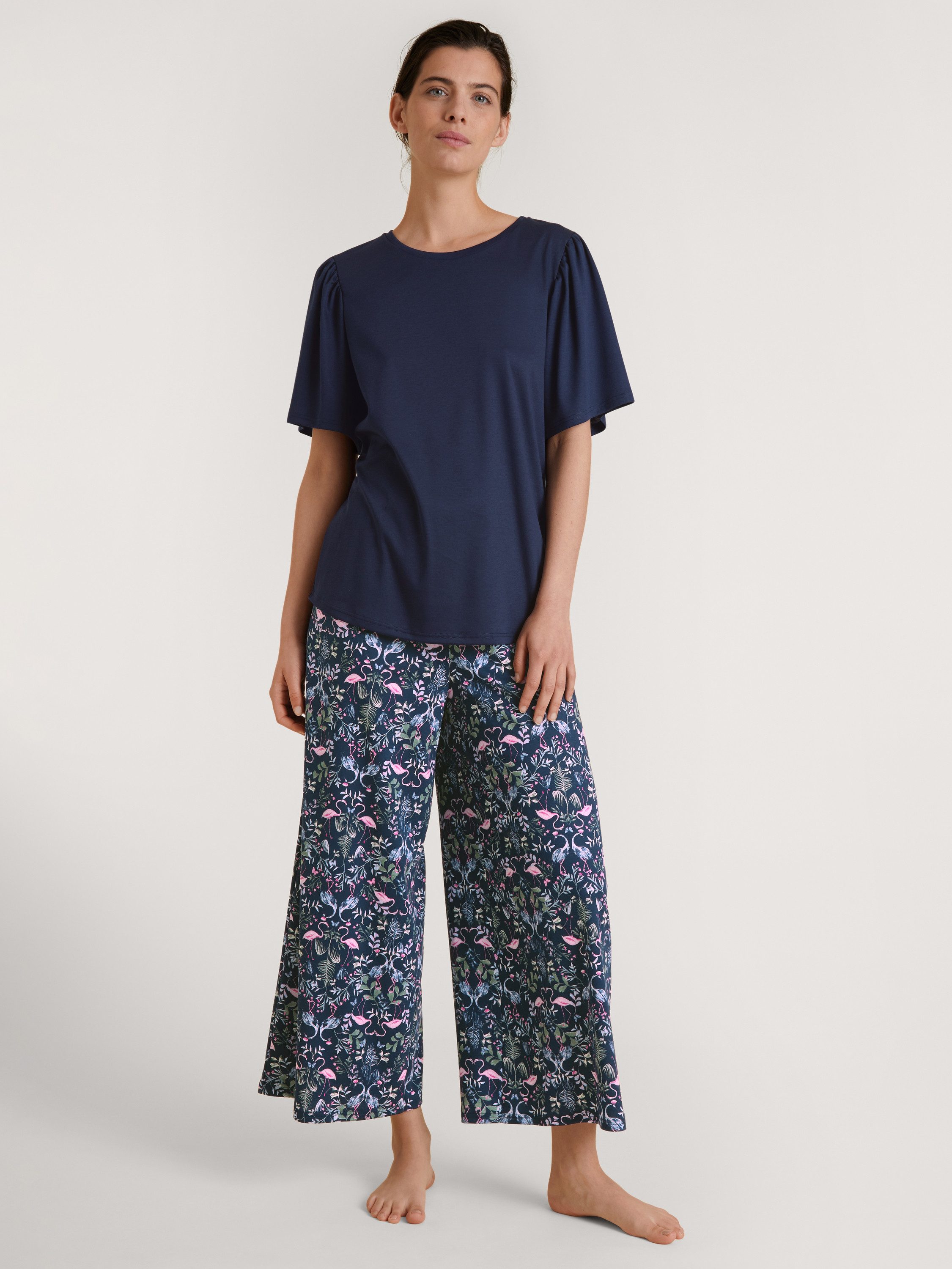 CALIDA Capri-Pyjama Flamingo Dreams Damen (2 günstig online kaufen