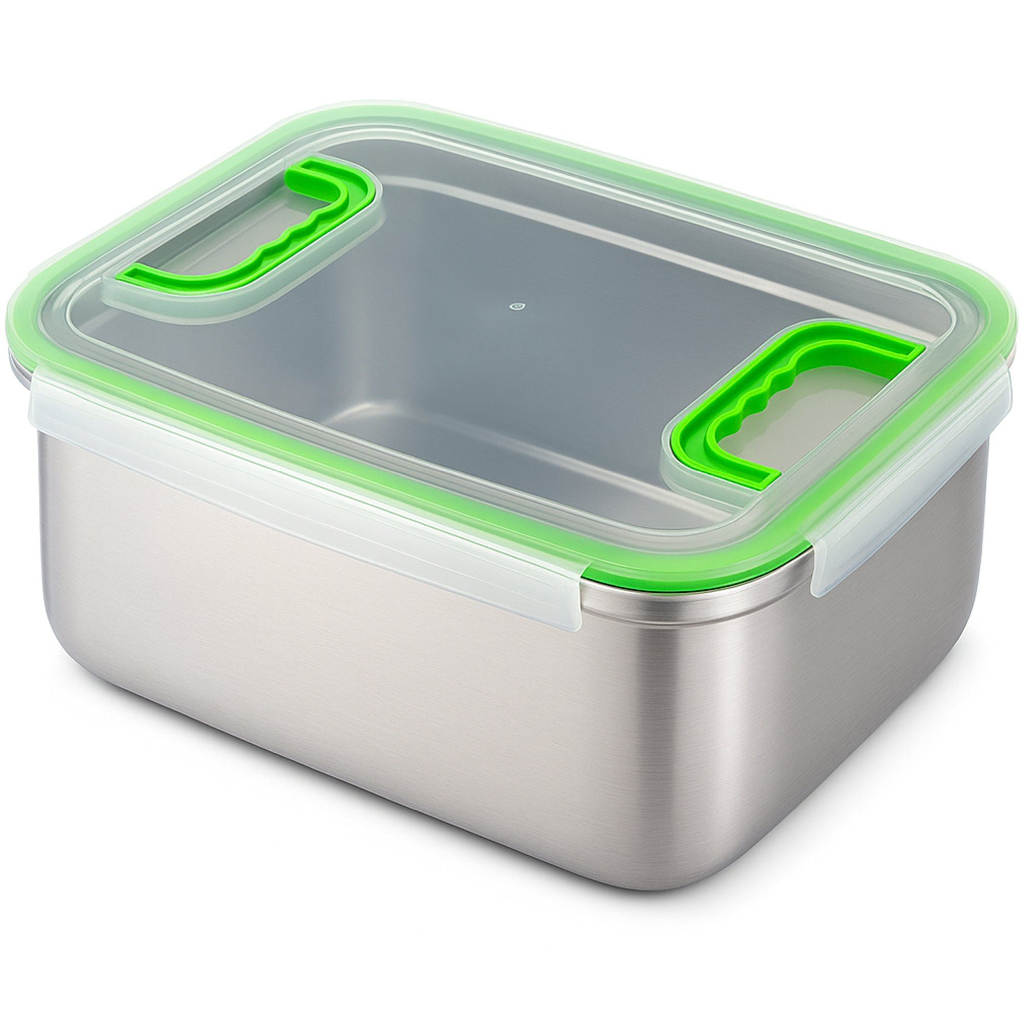 immer Frischhaltedose Vorratsdose Edelstahl für Meal Prep, Teig gehen, Marinieren 9L, Edelstahl, (2-tlg), 100% dicht, spülmaschinenfest, gefriergeeignet