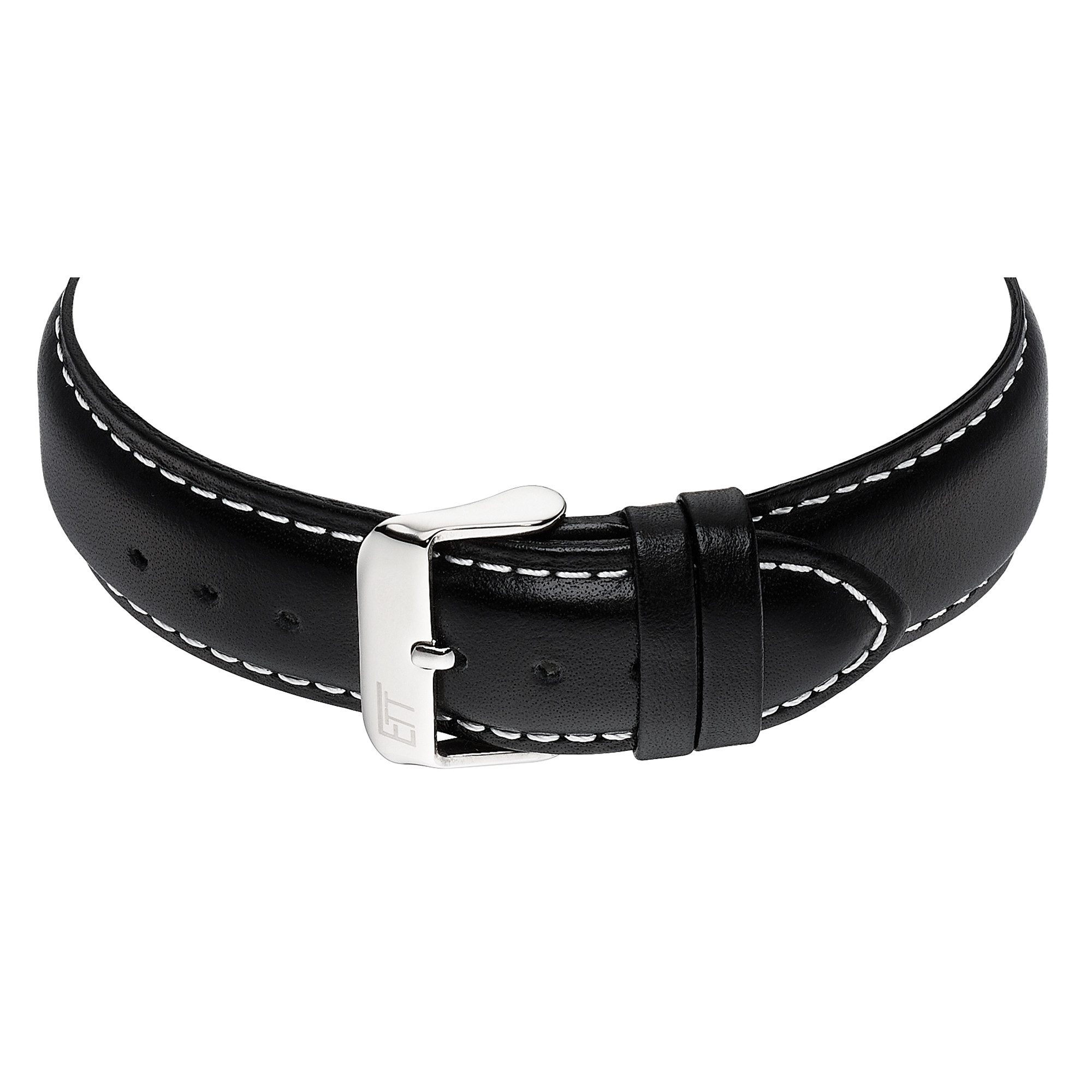 ETT Automatikuhr Motion Drive EGS-40406-11L, Armbanduhr, Herrenuhr, Mechanische Uhr, Lederarmband, analog, Tag