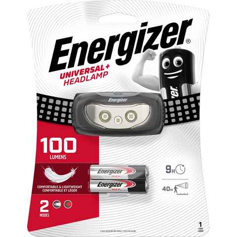Energizer Stirnlampe Kopflampe Universal+ Headlight