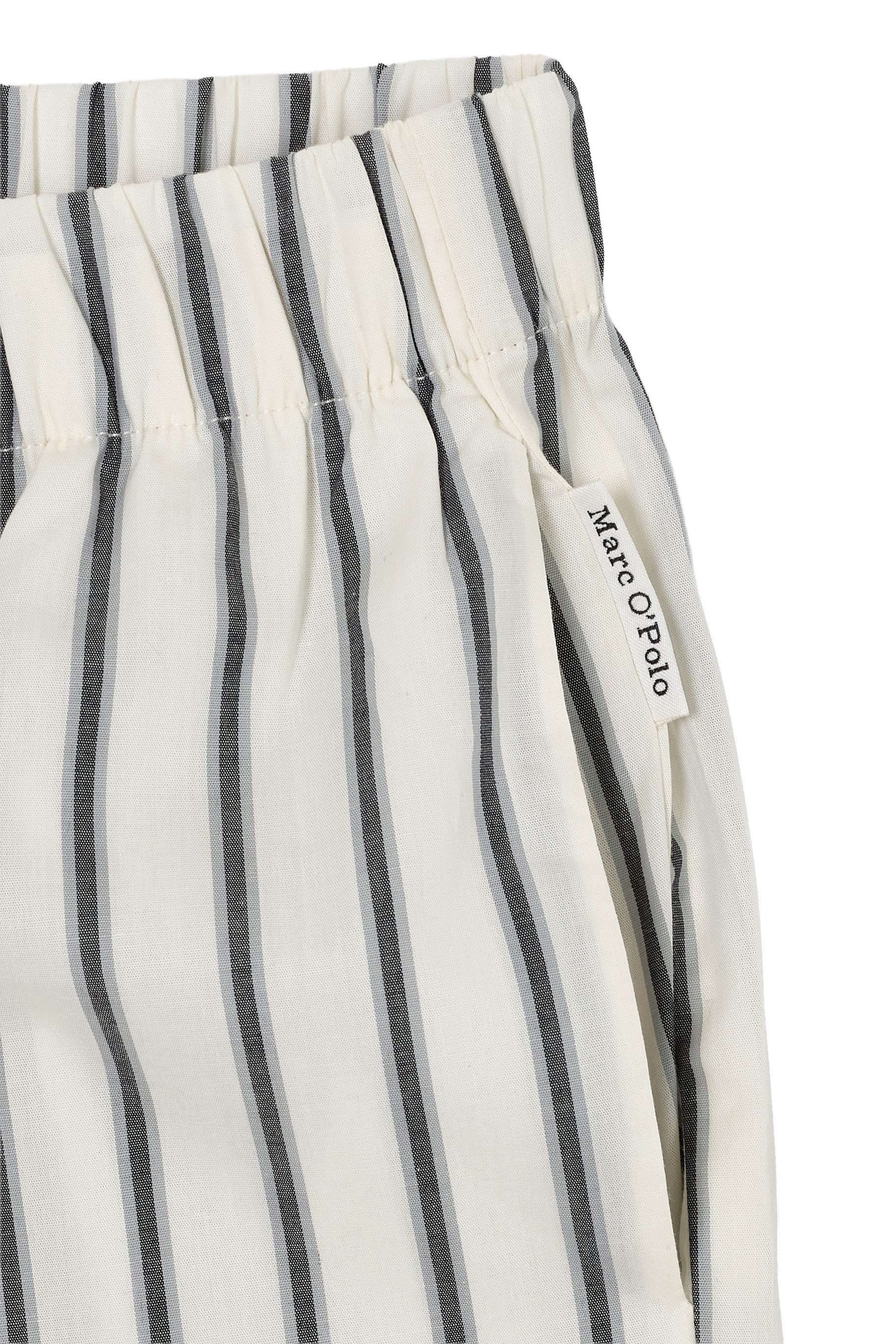 Marc O'Polo lounge pants Mix & Match Poplin with wide, elastic waistband and straight leg