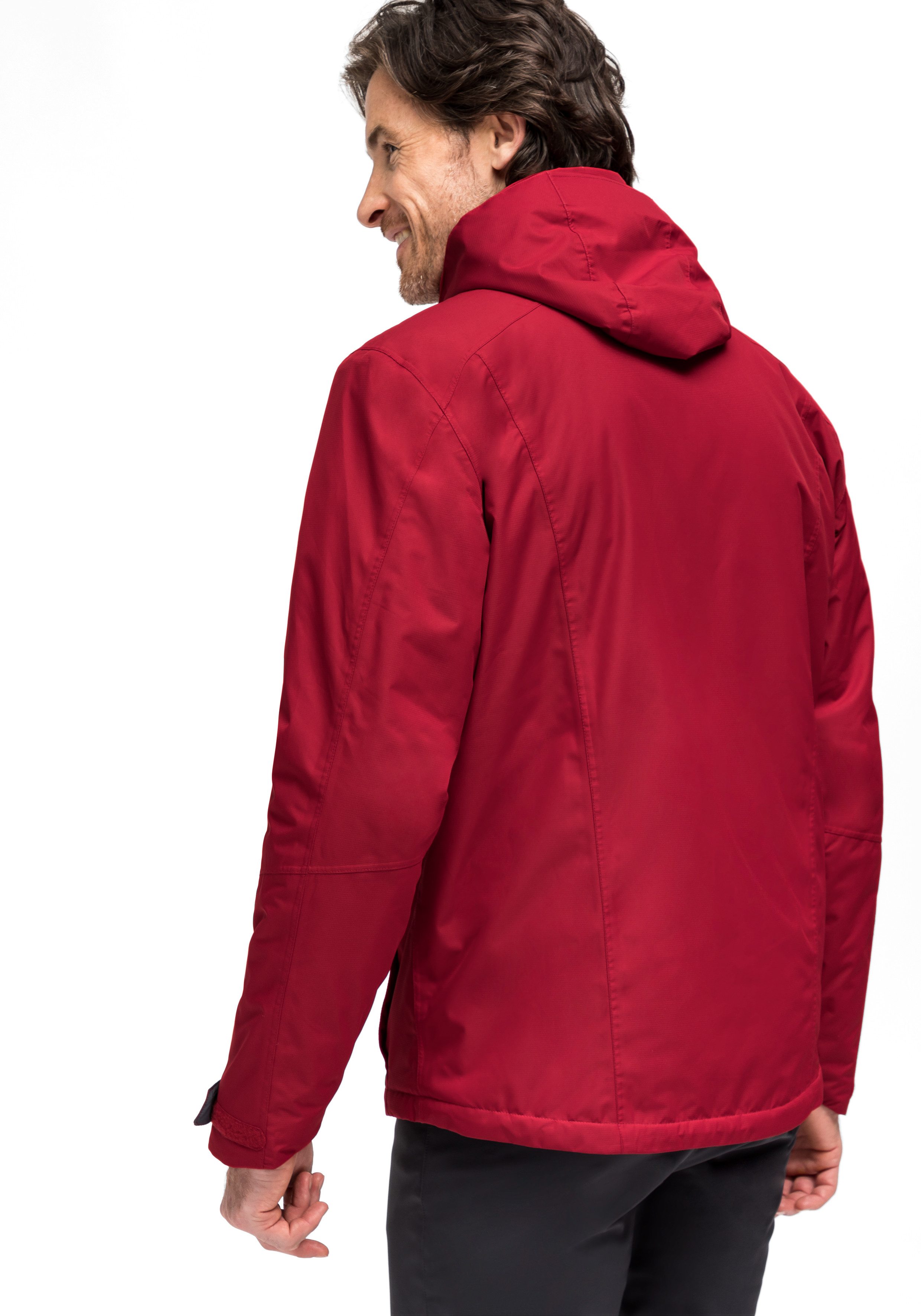 Maier Sports Funktionsjacke Metor Therm M Wattiert, wasserdicht, atmungsaktiv, mit Packaway