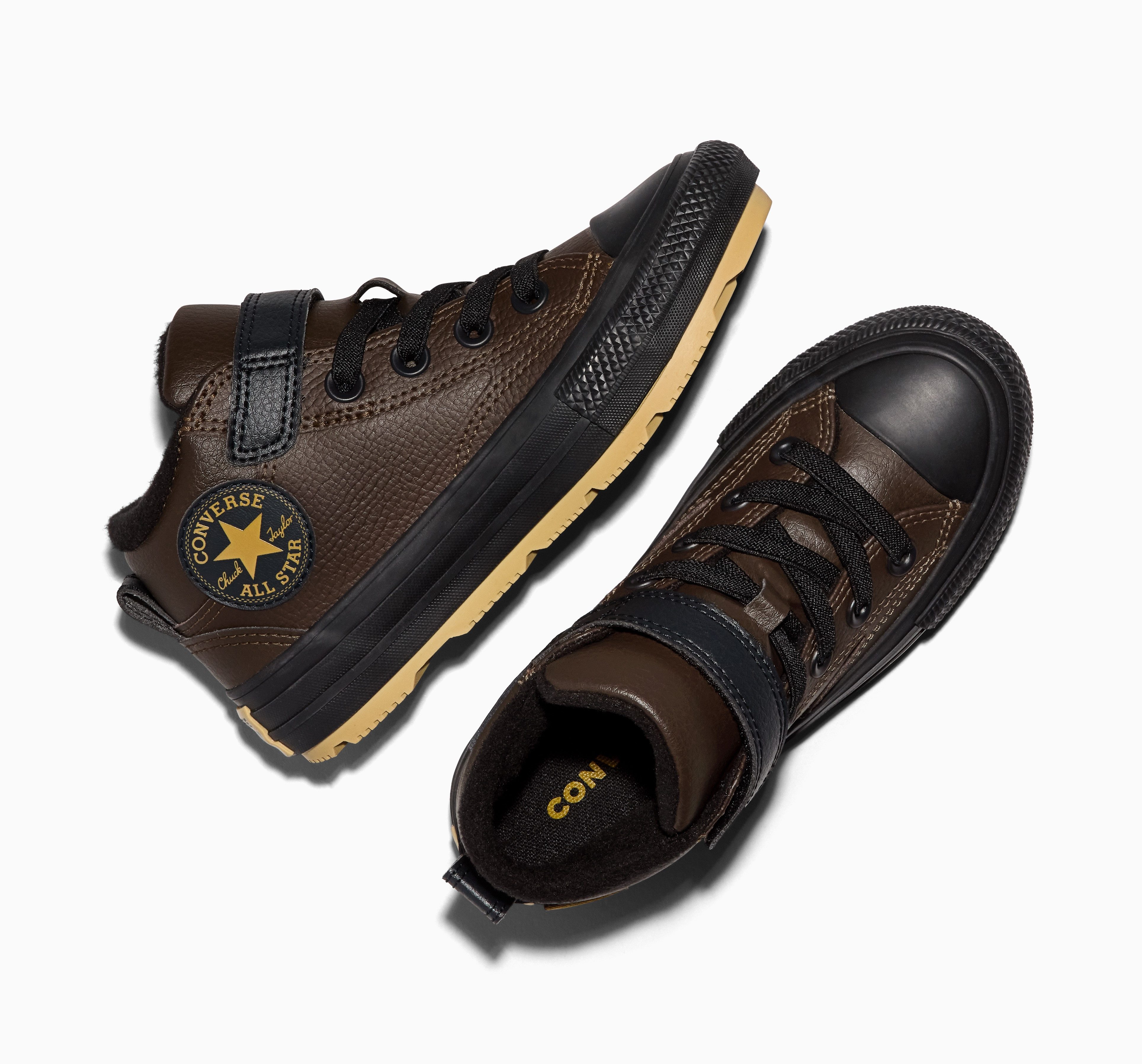 Converse CHUCK TAYLOR ALL STAR MALDEN STREET BOOT Sneaker (für Kinder) gefüttert,wasserabweisendes Leder – Bild 4 von 5