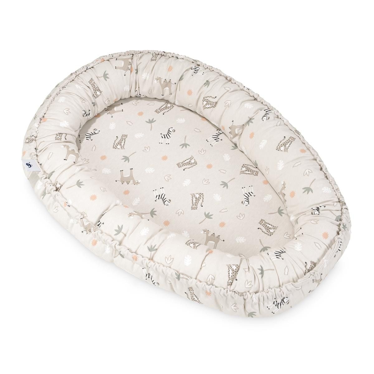 Julius Zöllner Kuschelnest Savanne beige Kuschelnest NIDO Jersey, (1-tlg), Babynestchen