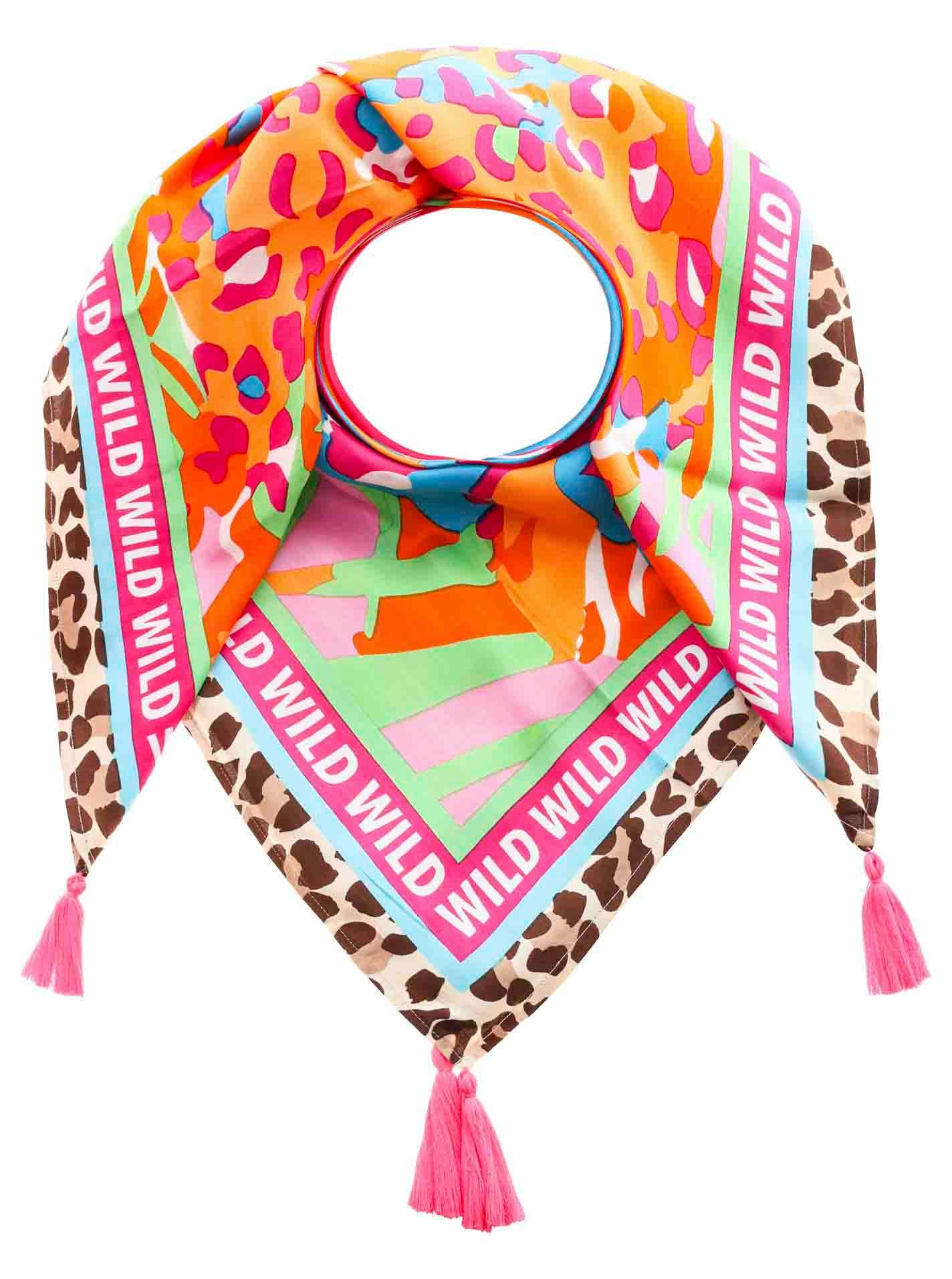 Modetuch "Wild Tropical Leo"