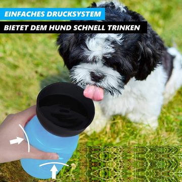 MAVURA Reisenapf TRINKY Hundetrinkflasche Hunde Trinkflasche Trinknapf, Reise Hunde Wasserflasche Napf Mobiler Wassernapf