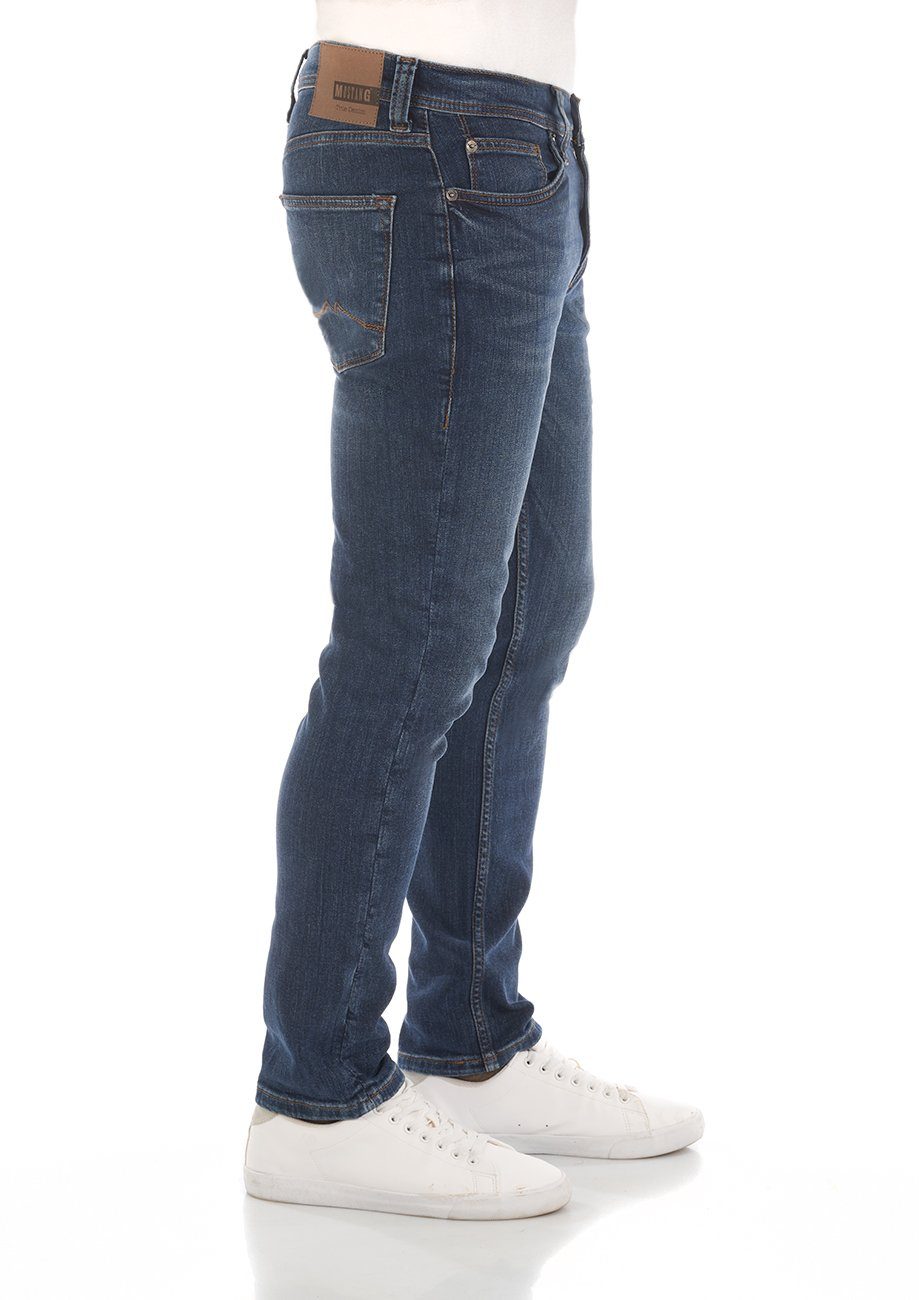 MUSTANG Slim-fit-Jeans Herren Denim DENIM (5000-883) Hose Jeanshose BLUE Fit Slim mit Vegas Stretch