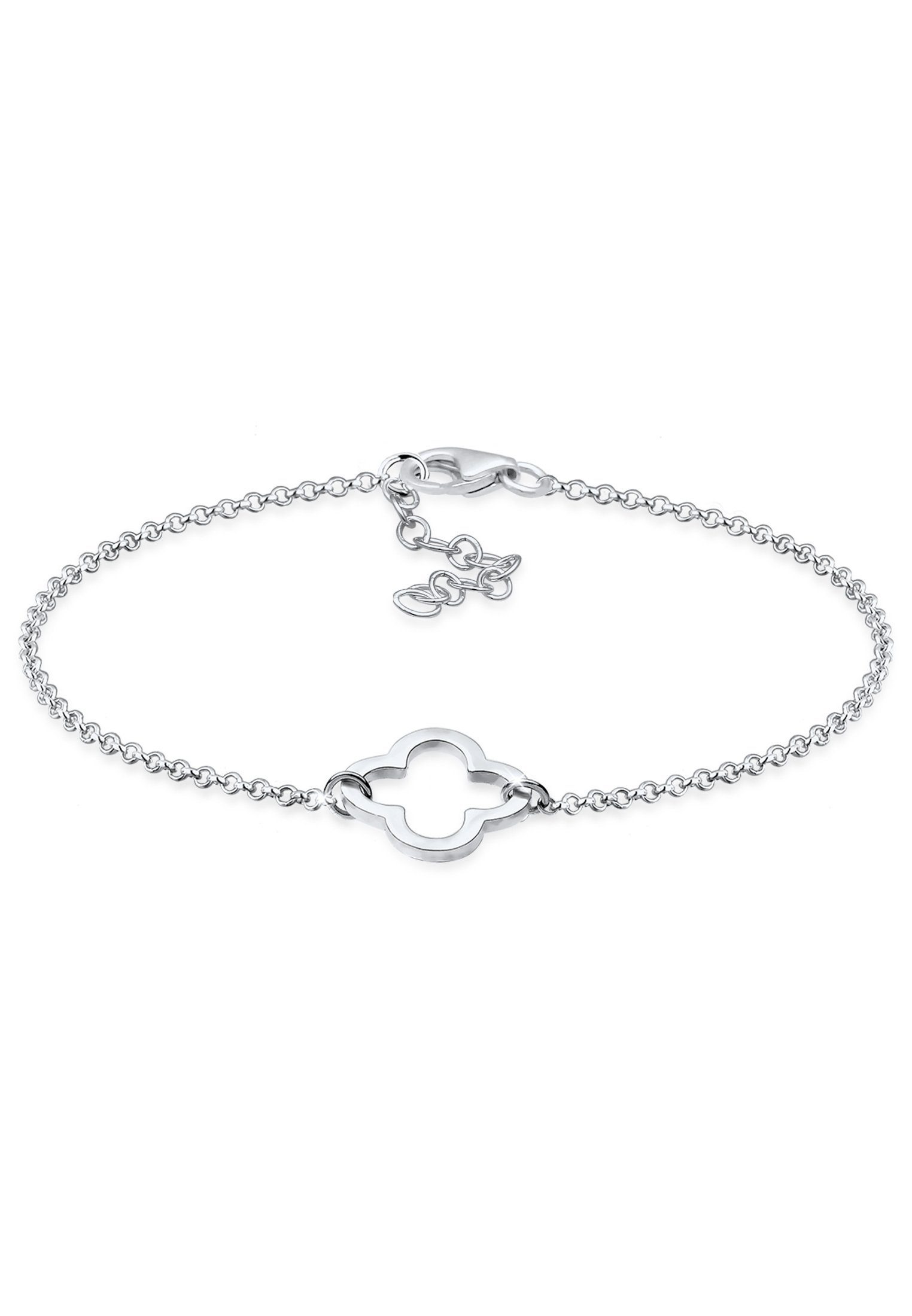 Elli Armband Kleeblatt Glücksbringer 925 Silber