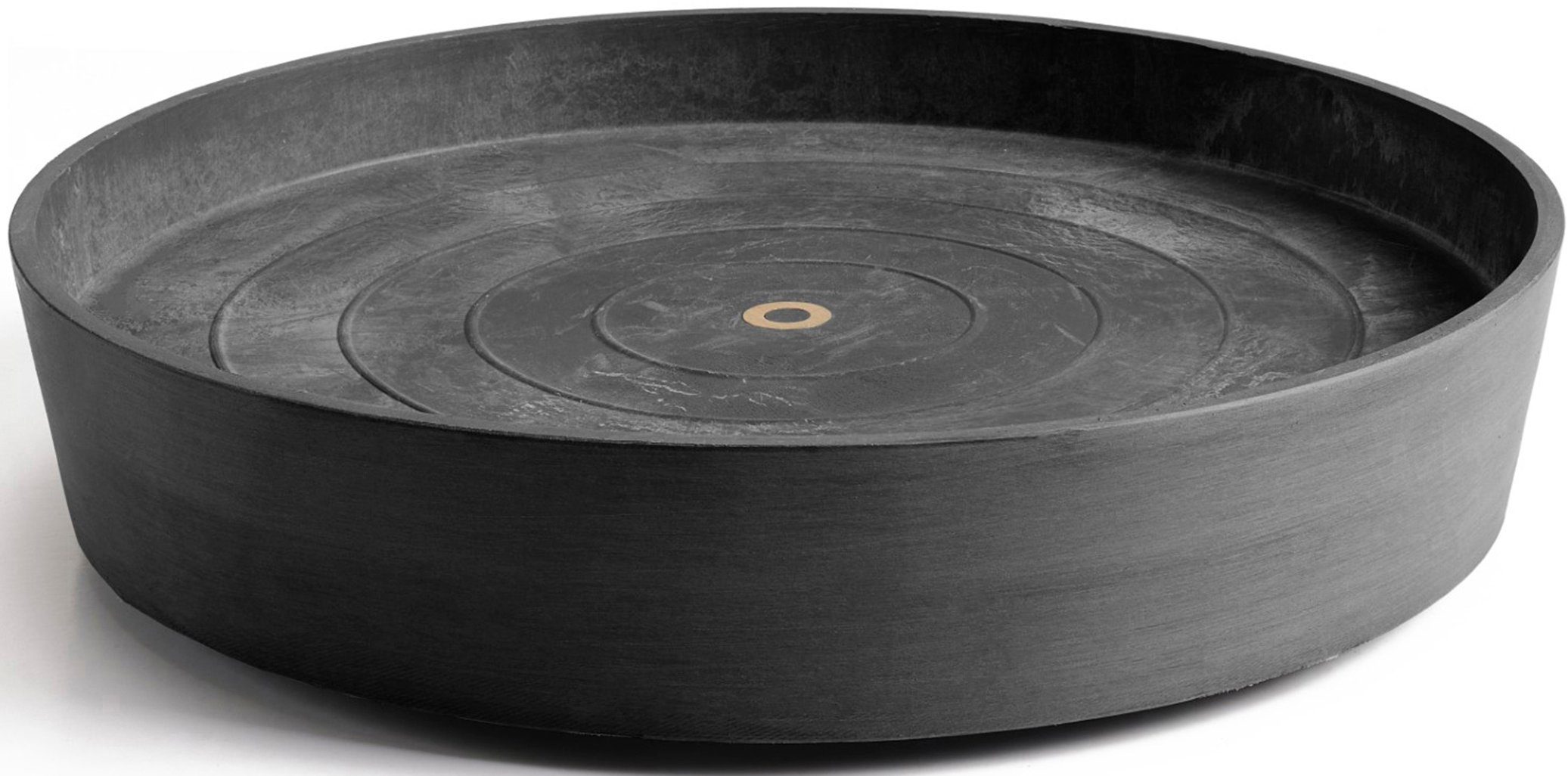 ECOPOTS Topfuntersetzer mit Rollen 60 Dunkelgrau, Zubehör für Ecopots Pflanzgefäße, für innen und außen: frostsicher, bruchsicher und lichtbeständig