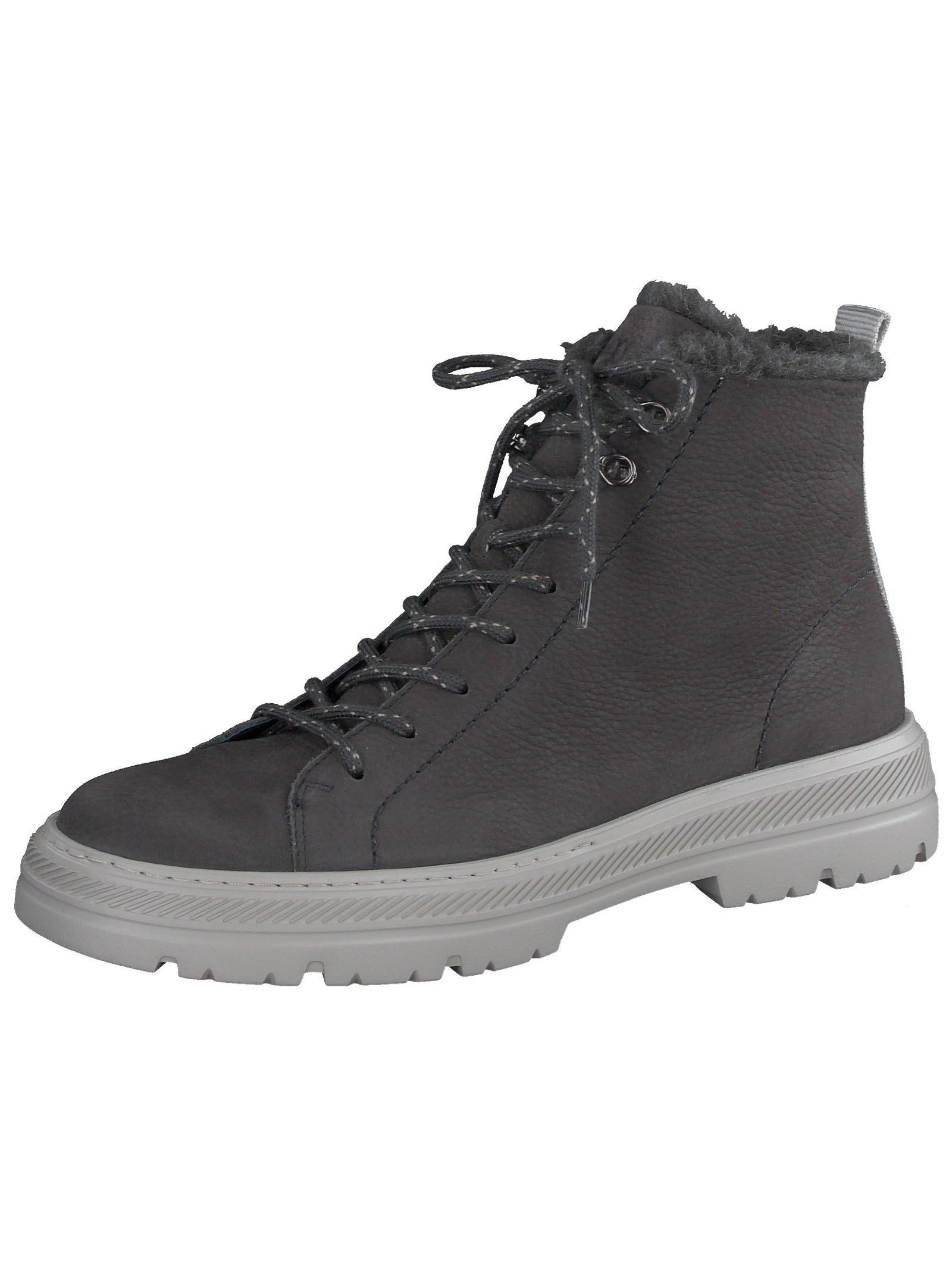 Stiefelette Nubukleder Schnürstiefelette