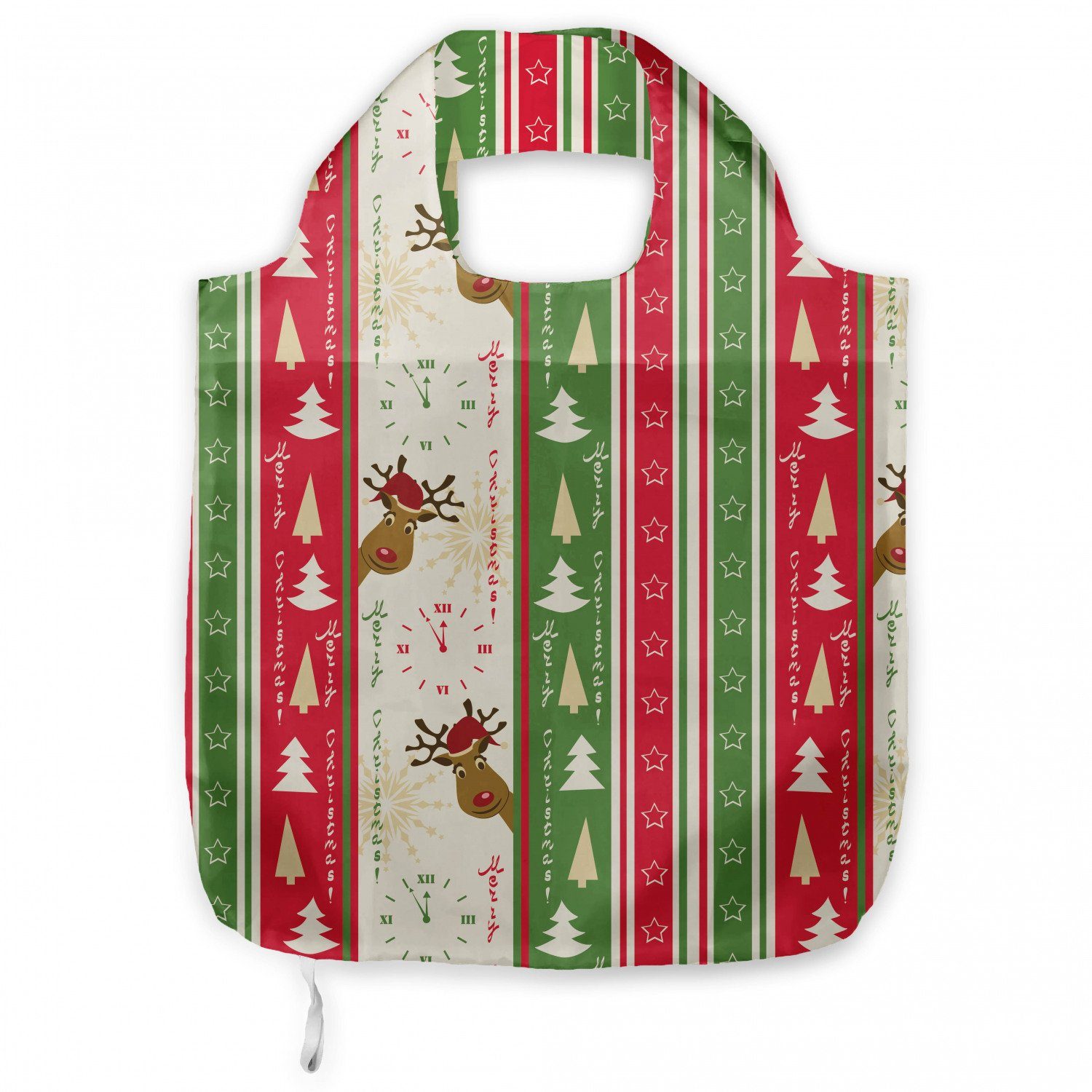 Damen Alle Damentaschen Abakuhaus Tragetasche Praktische Einkaufstaschen Umweltfreundliche Wiederverwendbare, Weihnachten Deer P