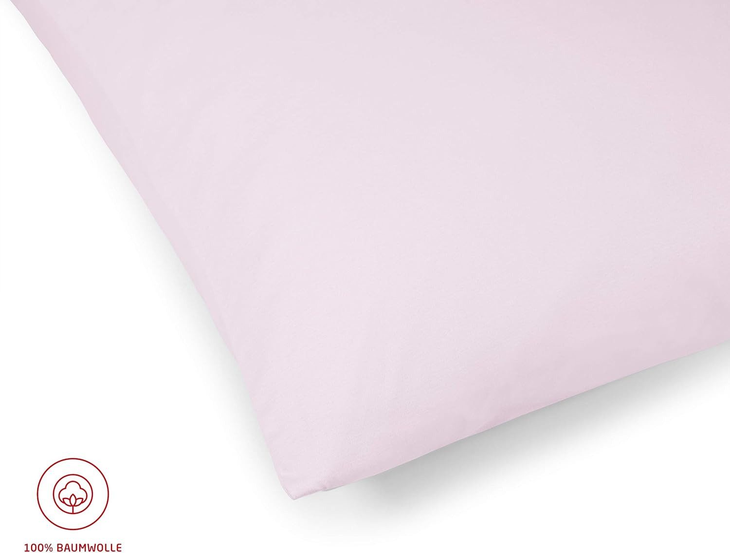 fleuresse Kissenbezug Colours, Ökotex Standard 100, Interlock-Jersey, besonders robust, formbeständig