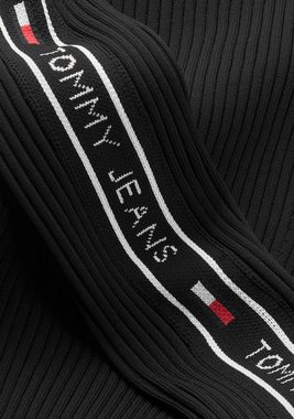 Tommy Jeans Sweatkleid TJW TAPING SWEATER MIDI DRESS mit Logoprägung