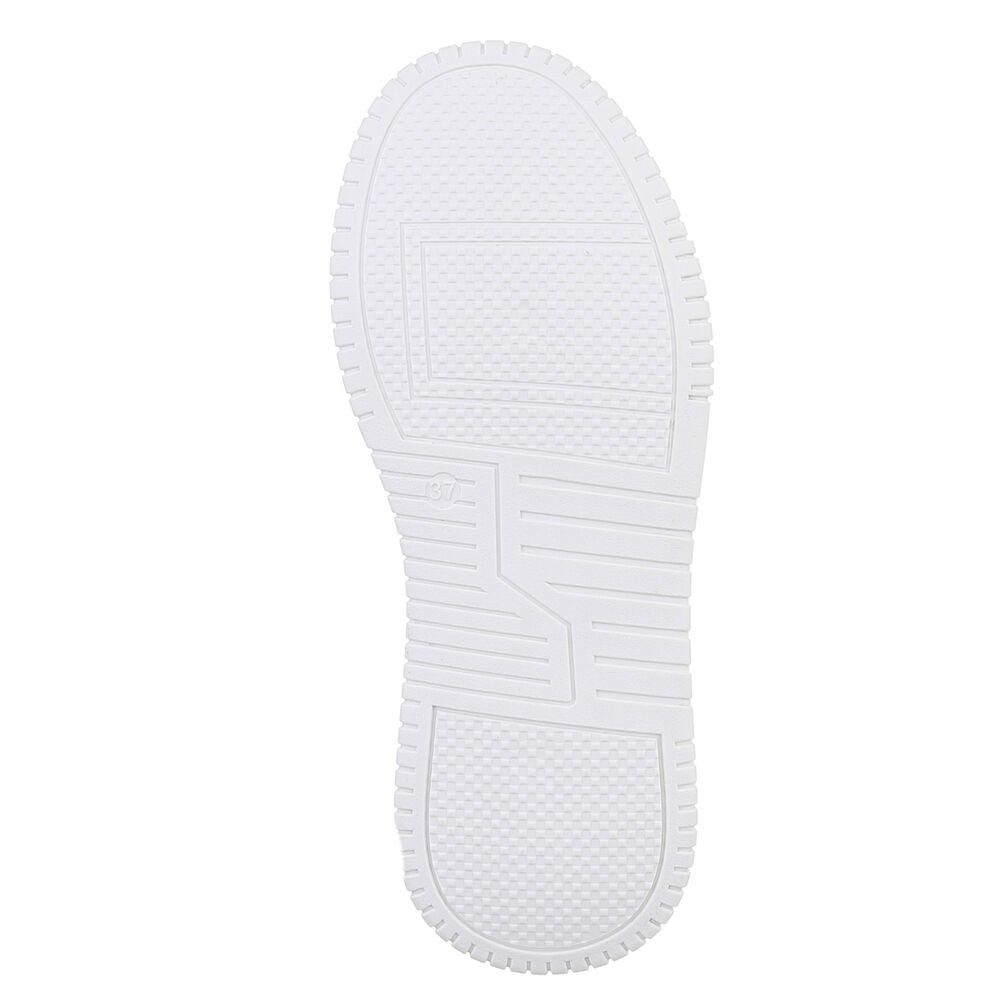 Ital-Design Damen Low-Top Freizeit Sneaker (88828476) Keilabsatz/Wedge Sneakers Low in Weiß – Bild 3 von 5