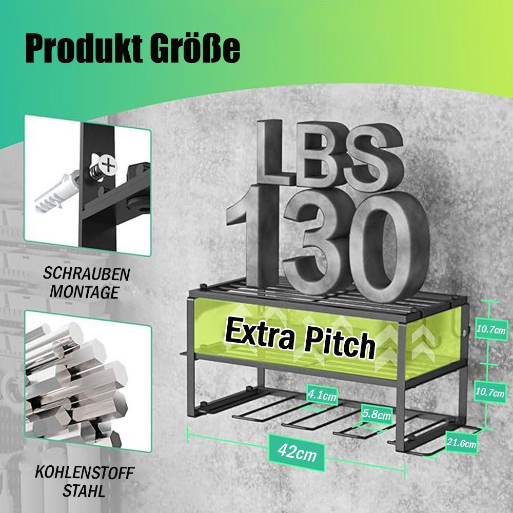 NUODWELL Werkzeughalter Werkzeugspeicher Wandhalterung, 3 Ebenen Werkzeugst günstig online kaufen