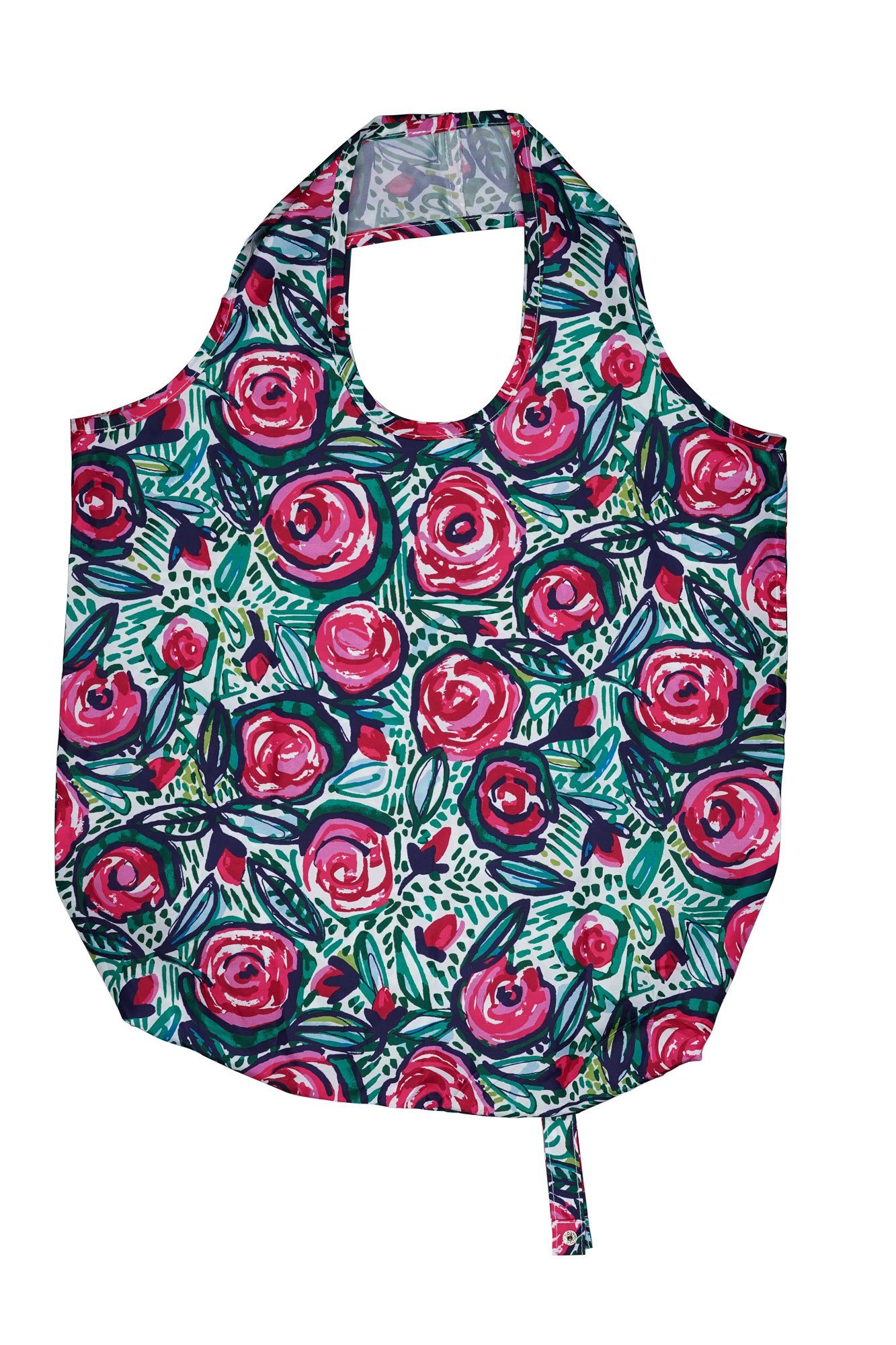 Ulster Weavers Einkaufsbeutel Rose Garden, faltbare Einkaufstasche incl. Tragegriffe ca.46x61cm Roll-up-Tasche