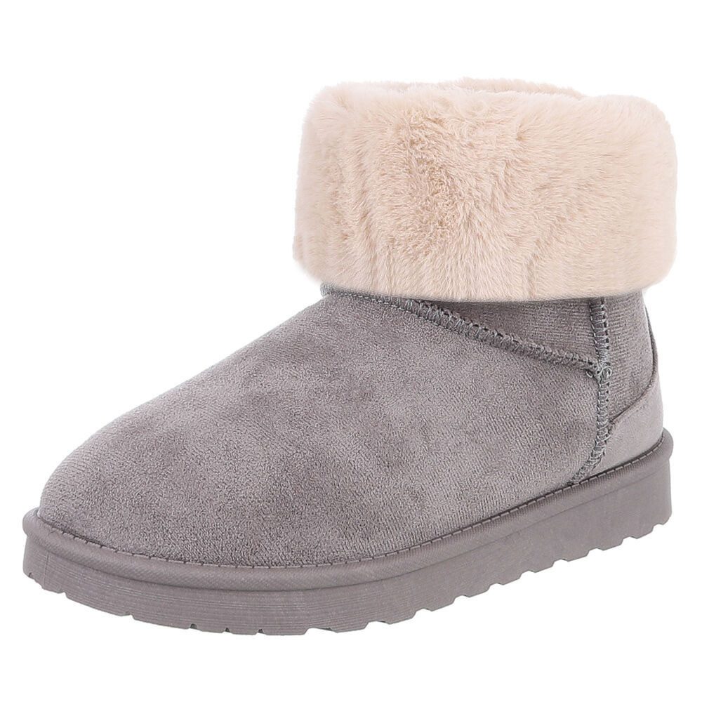 Ital-Design Damen Snowboots Freizeit Snowboots (88460396) Flach Flache Stie günstig online kaufen