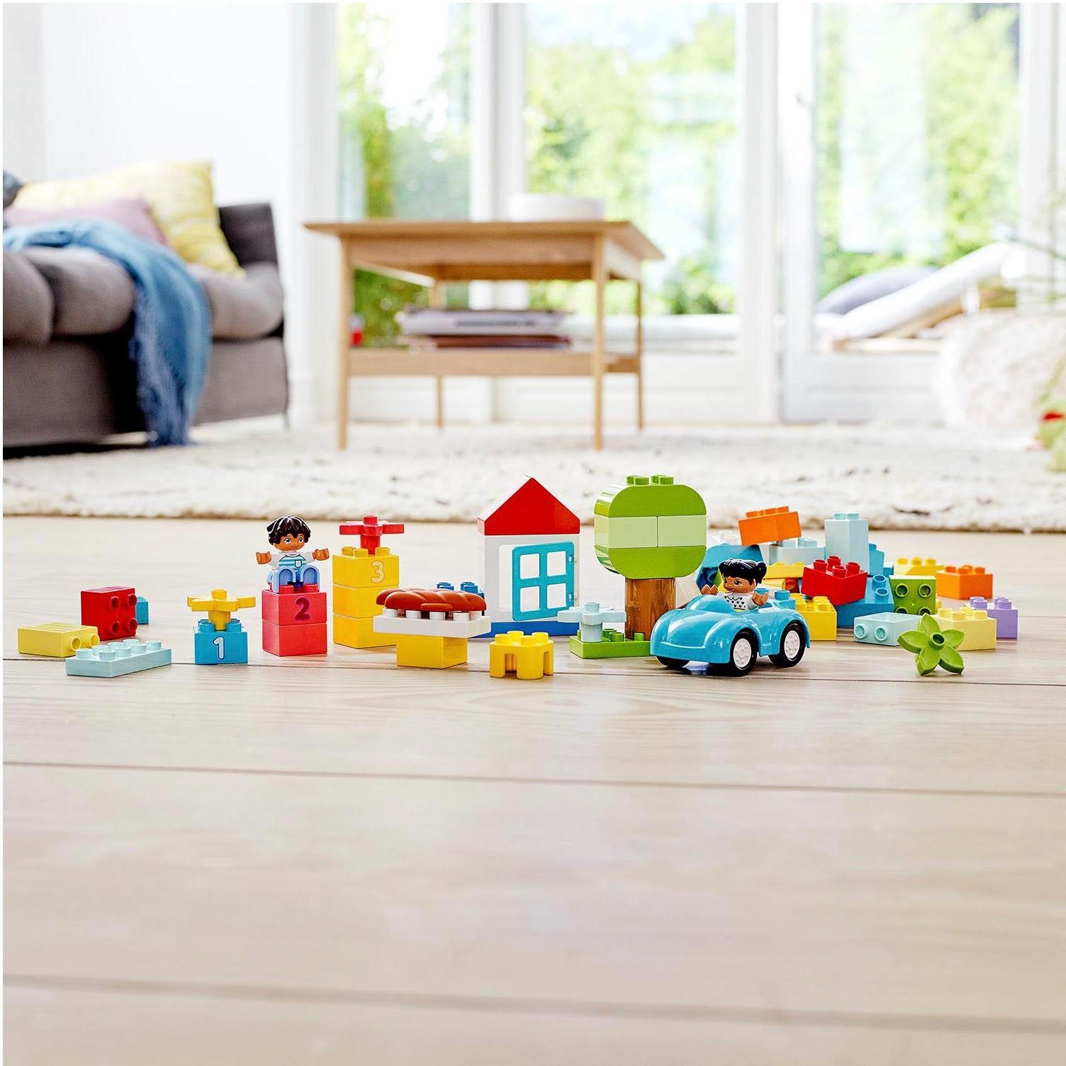 LEGO® LEGO® DUPLO® Steinebox (10913), LEGO® DUPLO® Classic Konstruktionsspielsteine, (65 St), Made in Europe