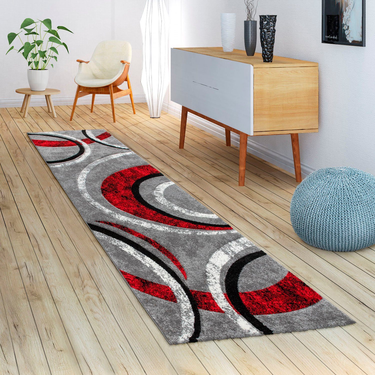 Paco Home Teppich Brillance 758, rechteckig, Höhe: 16 mm, Kurzflor, moderne günstig online kaufen