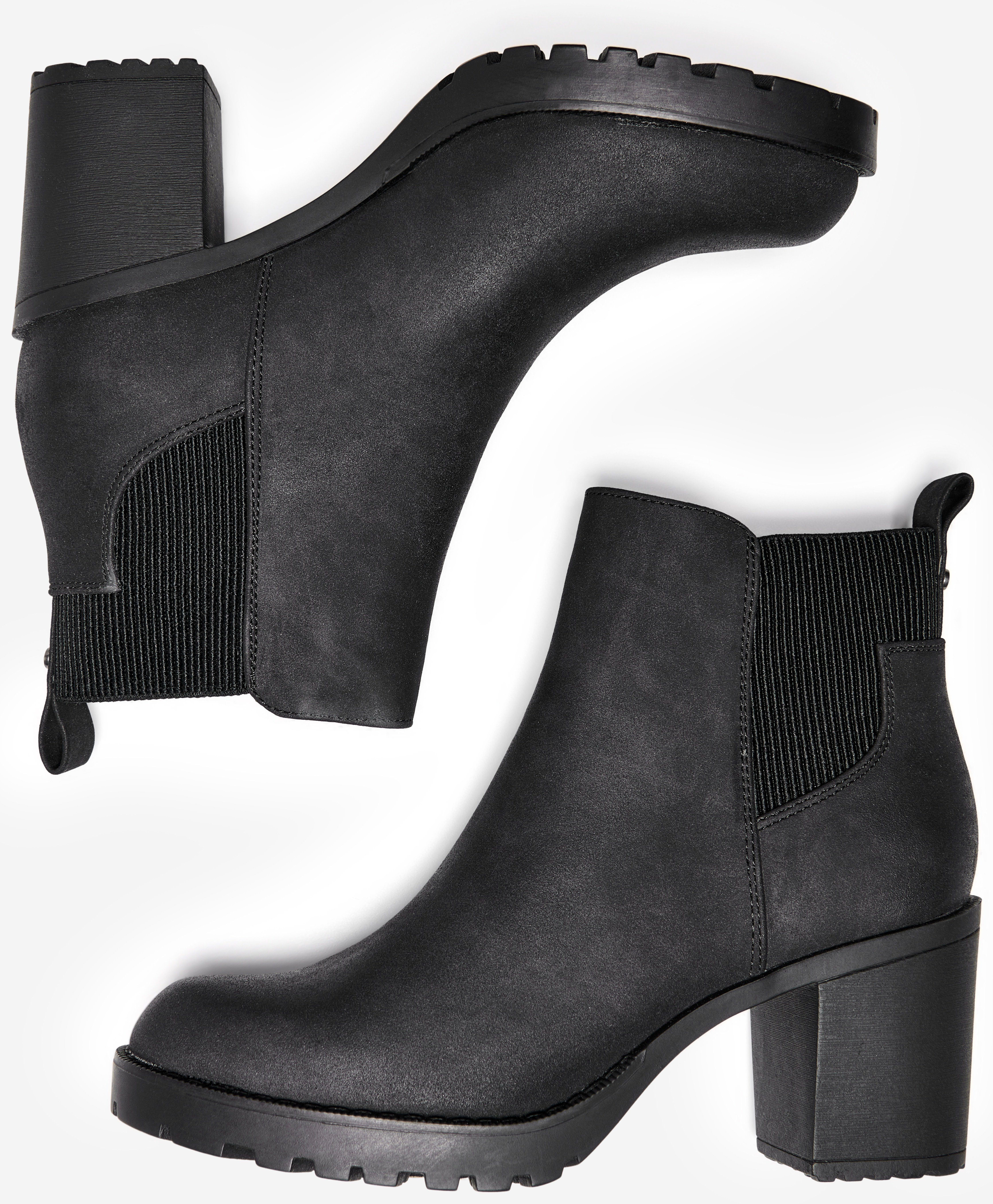 ONLY Shoes ONLBARBARA für Black mit leichten Einschlupf Stiefelette Anziehlasche