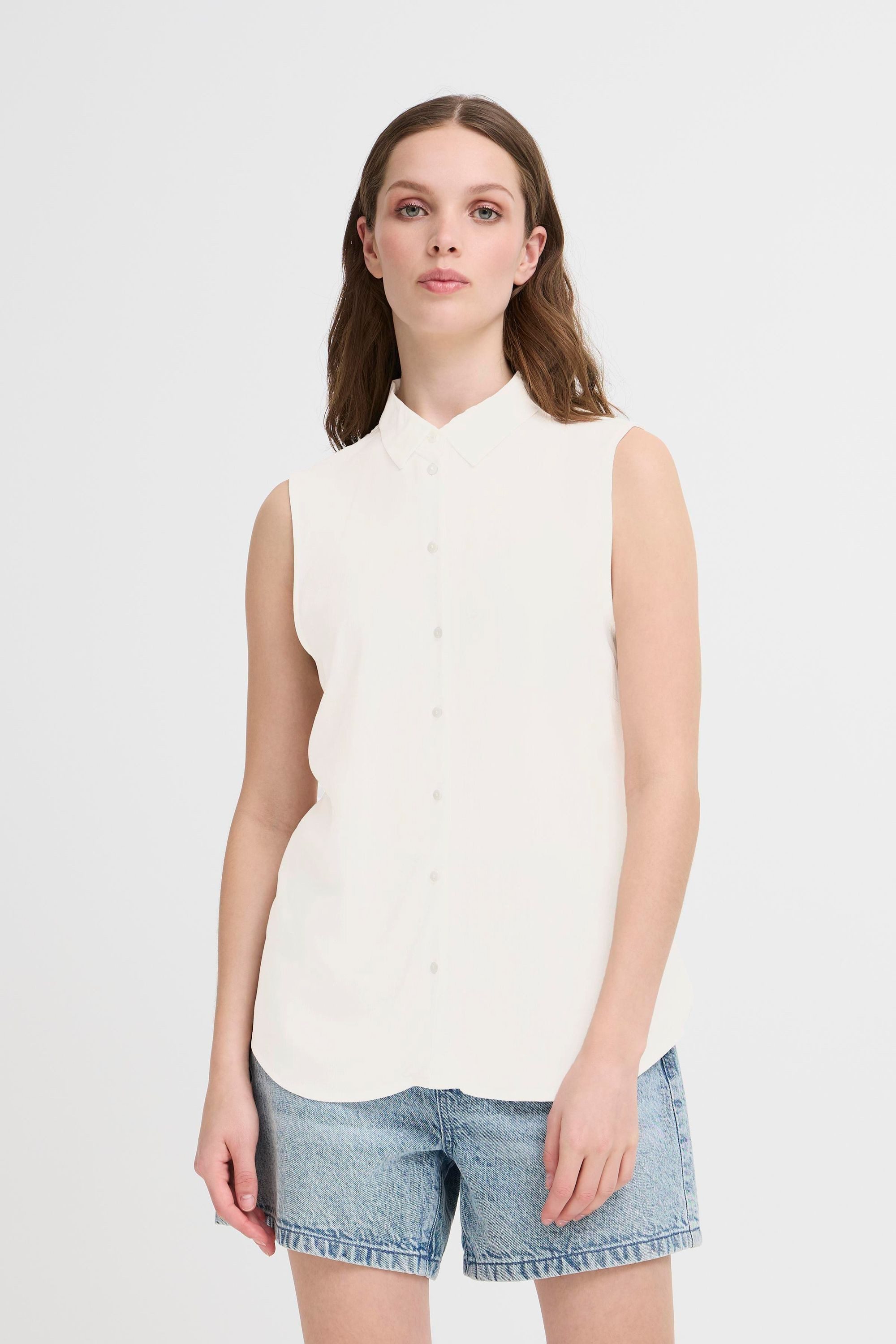 Ichi Klassische Bluse IHVERA klassisches Blusentop günstig online kaufen