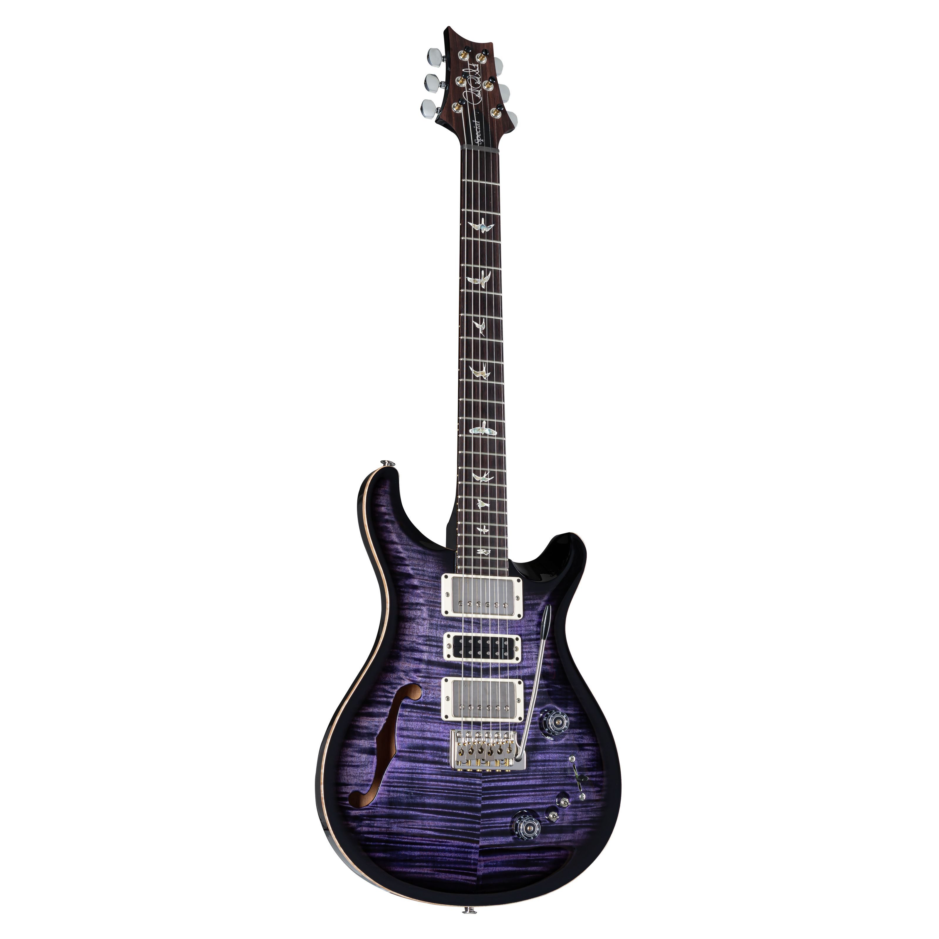 PRS E-Gitarre, E-Gitarren, Premium-Instrumente, Special Semi-Hollow Purple Iris #0377488 - Custom E-Gitarre