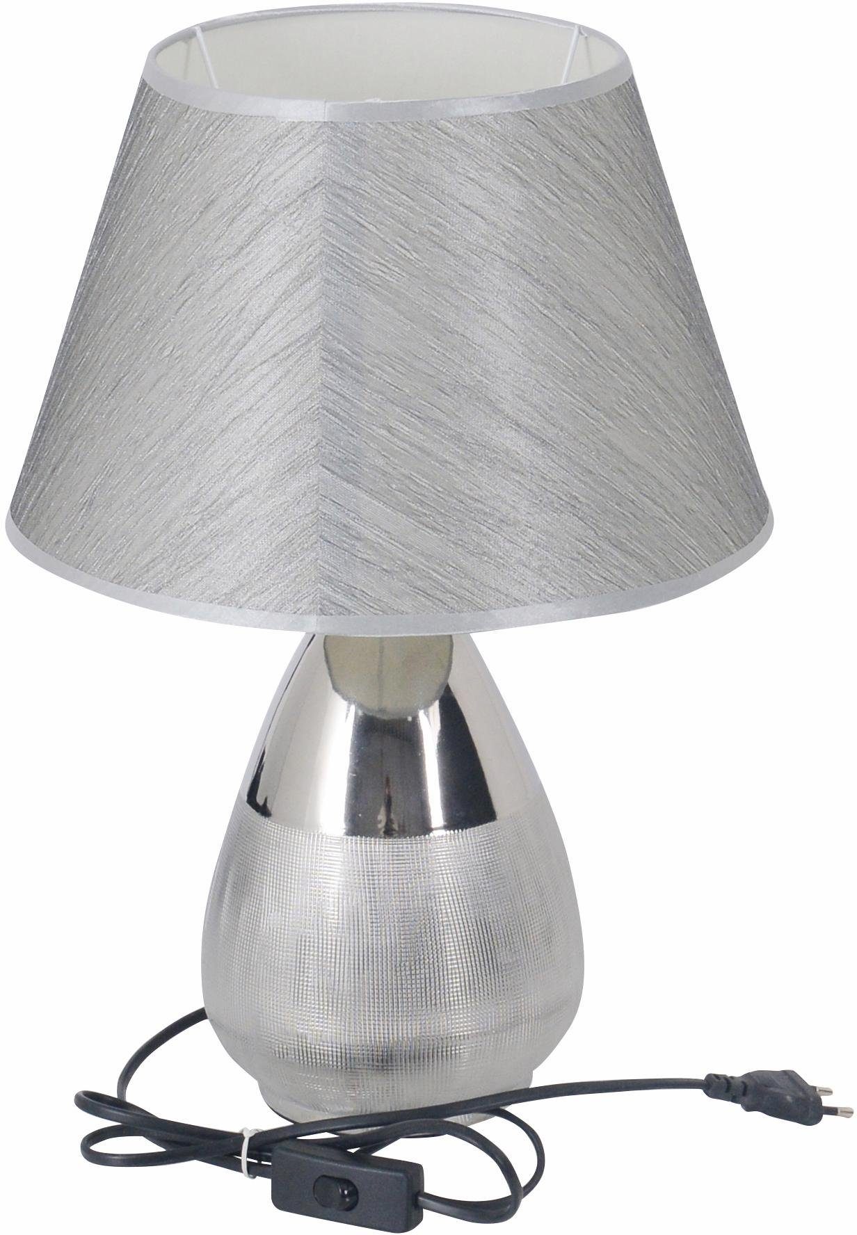 näve Tischleuchte Gold & Silber, ohne Leuchtmittel