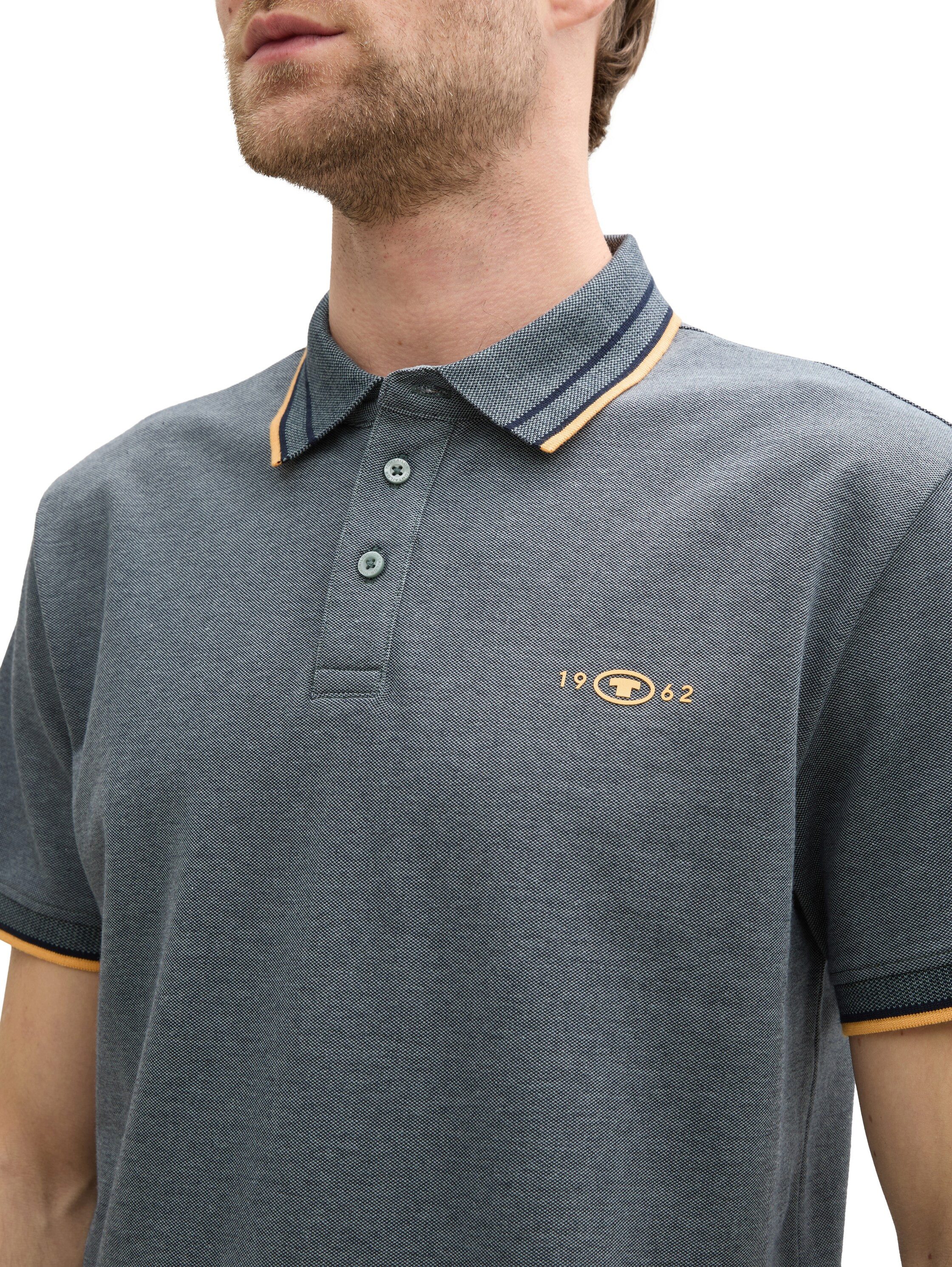 TOM TAILOR Poloshirt mit Logo Stickerei