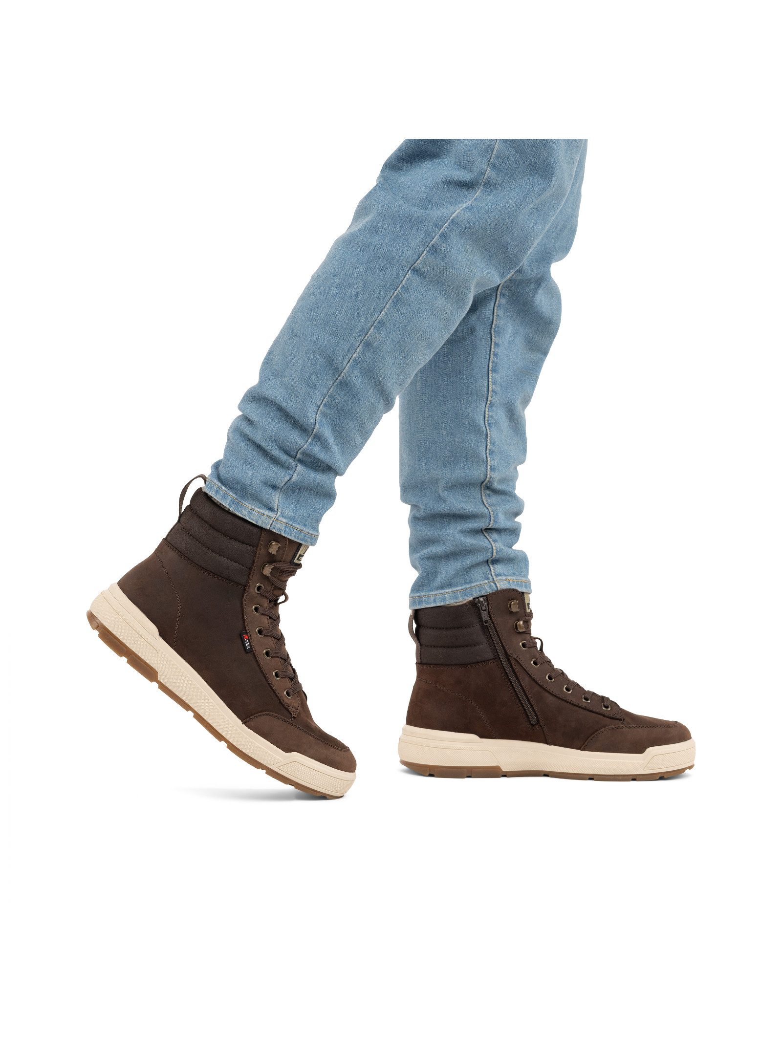 Rieker Rieker Stiefelette Leder Schnürstiefelette