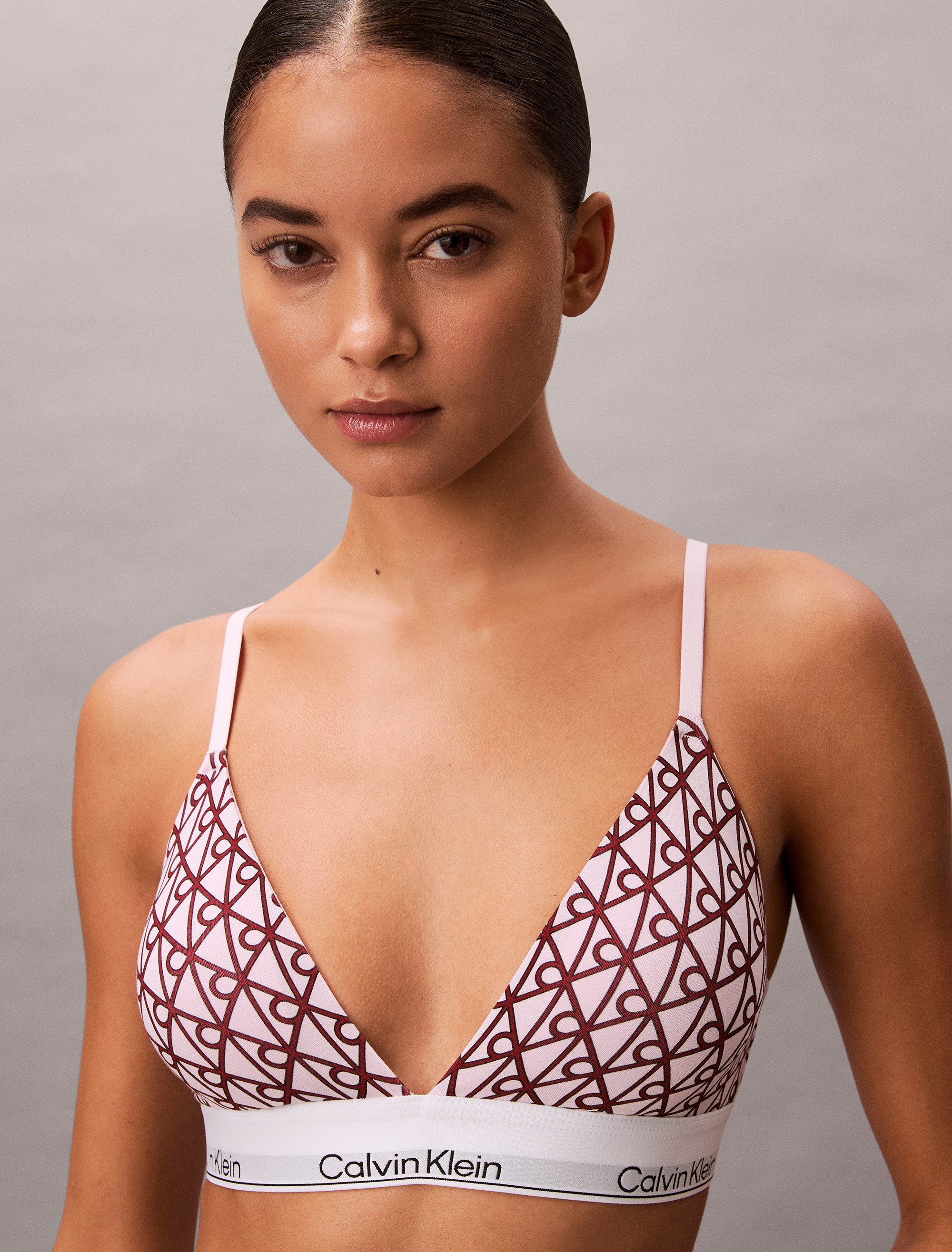 Calvin Klein Underwear Triangel-BH LIGHTLY LINED TRIANGLE Mit elastischem Saum