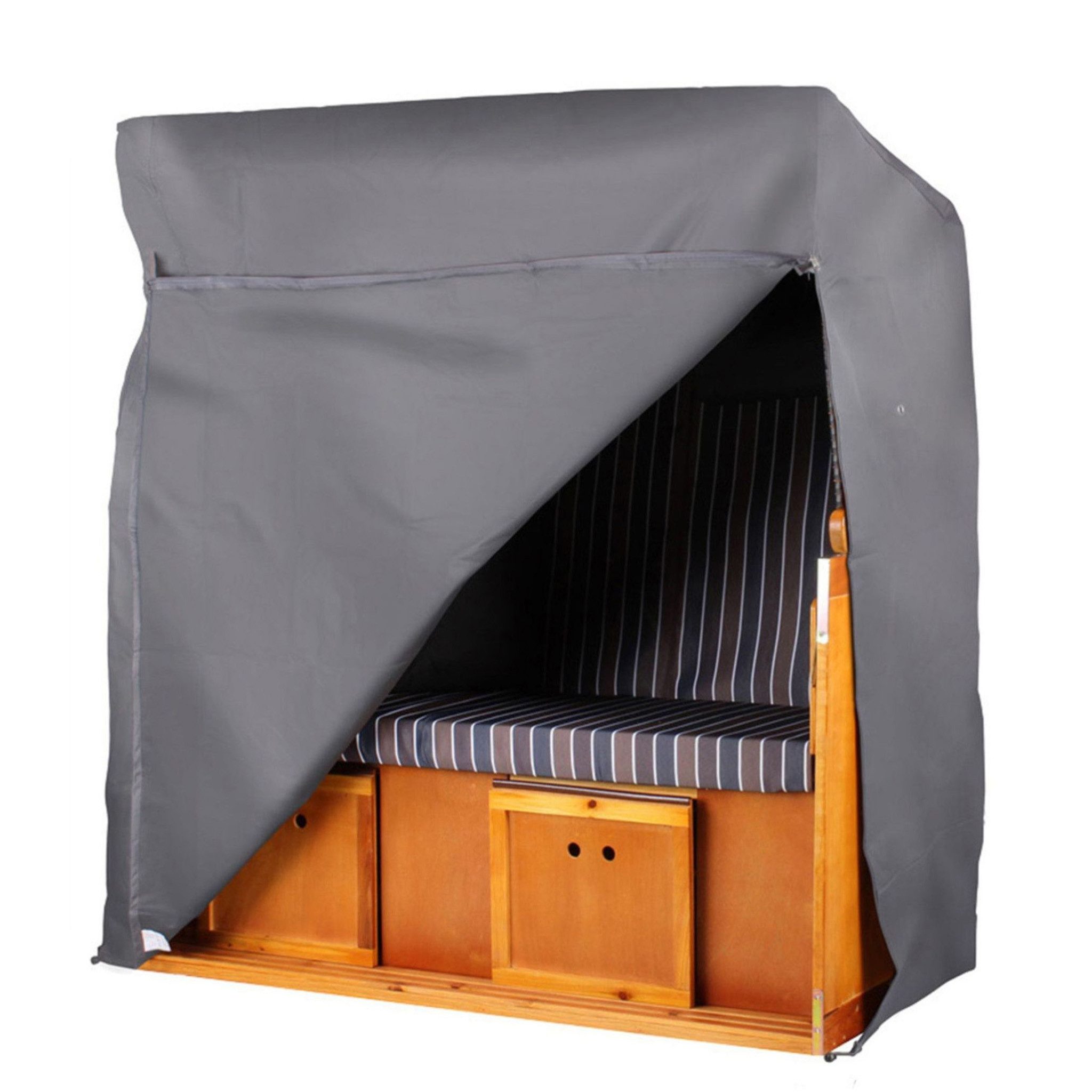 bene living Strandkorb-Schutzhülle Prestige Protect - Größe XXL 170 cm (Outdoor-Set, 1-St., Strandkorb-Schutzhülle inkl. Aufbewahrungstasche), UV-beständig, witterungsbeständig, atmungsaktives Polyestergewebe