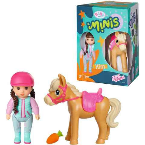 Baby Born Minipuppe Baby born® Minis Spielset Horse Fun, inklusive Baby born® Mini Puppe