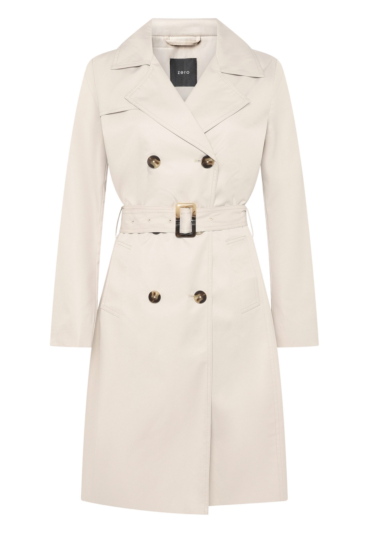 Zero Trenchcoat Damen mit Gürtel