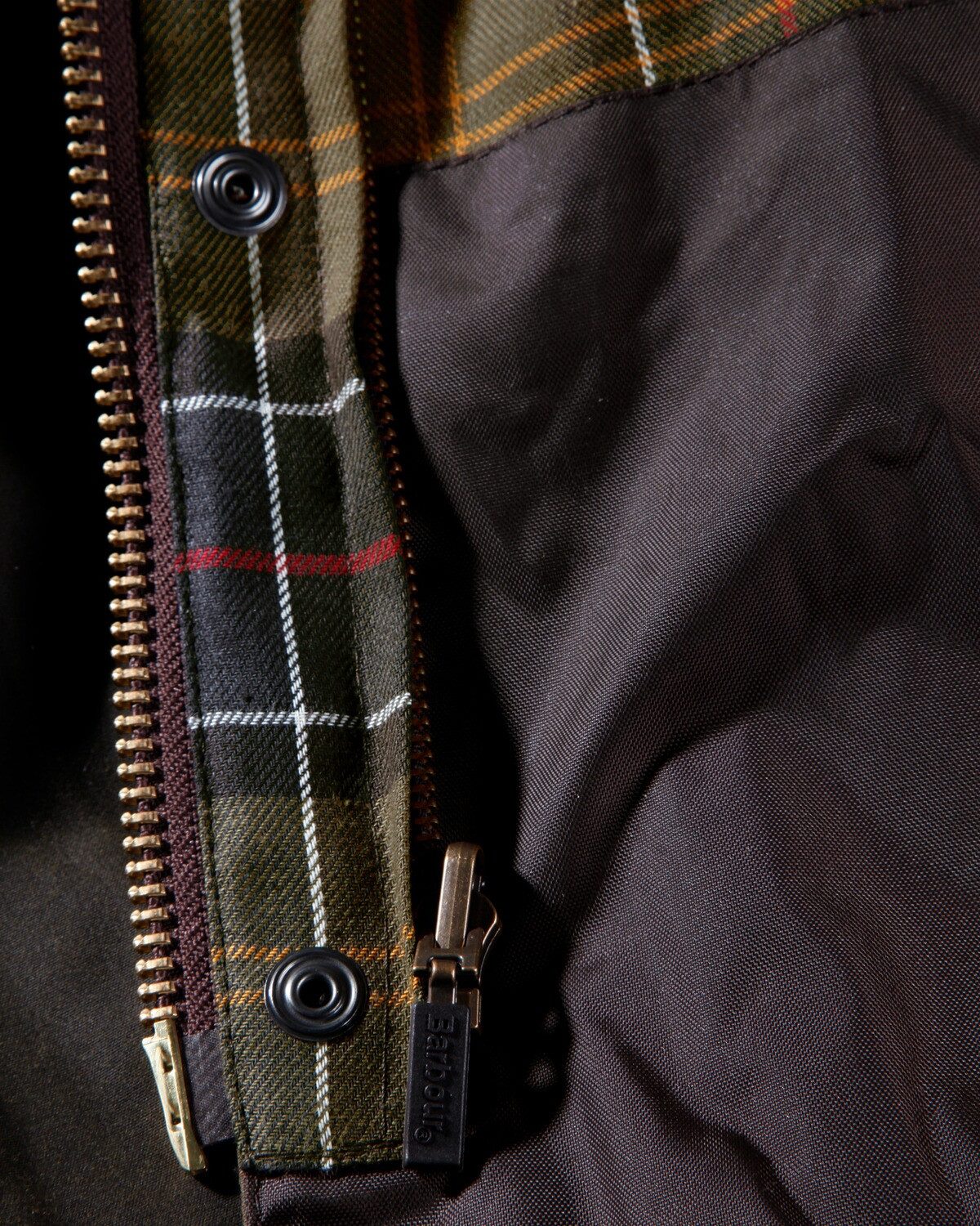 Barbour Allwetterjacke Wachsjacke Classic Bedale – Bild 4 von 5
