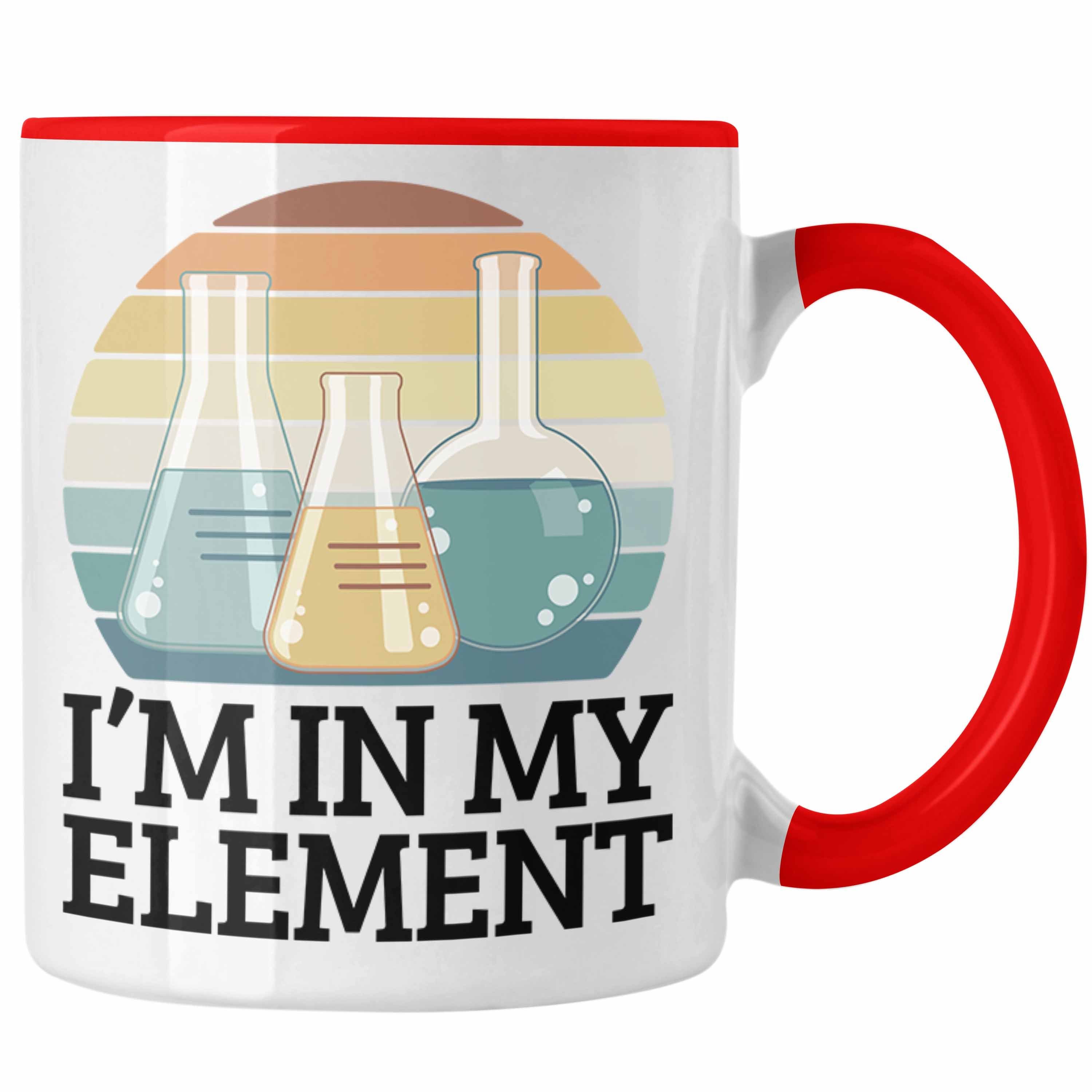 Trendation Tasse Trendation Chemiker Tasse Geschenk Spruch I'm In My