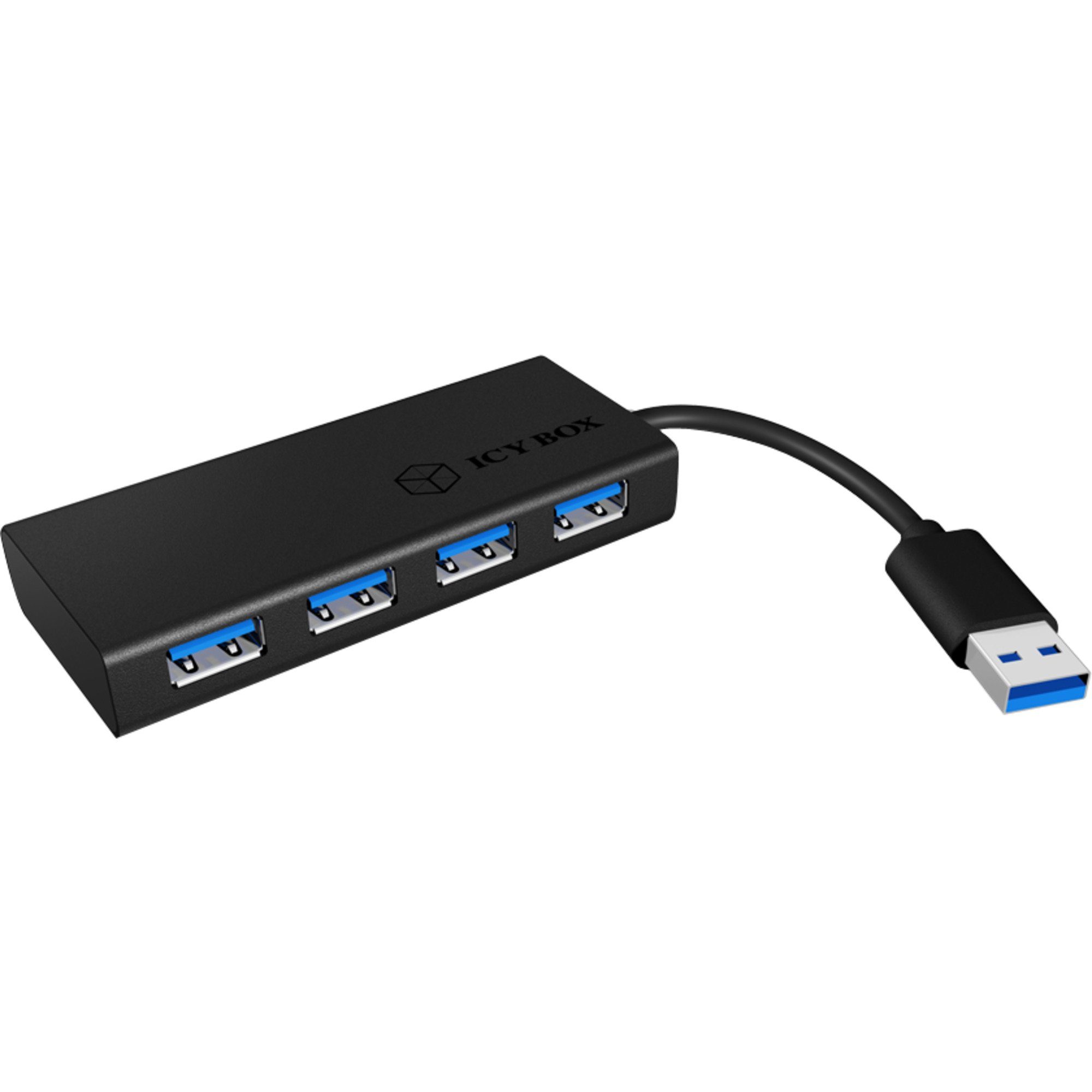ICY BOX IB-AC6104 USB 3.0 Hub, USB-Hub USB-Kabel