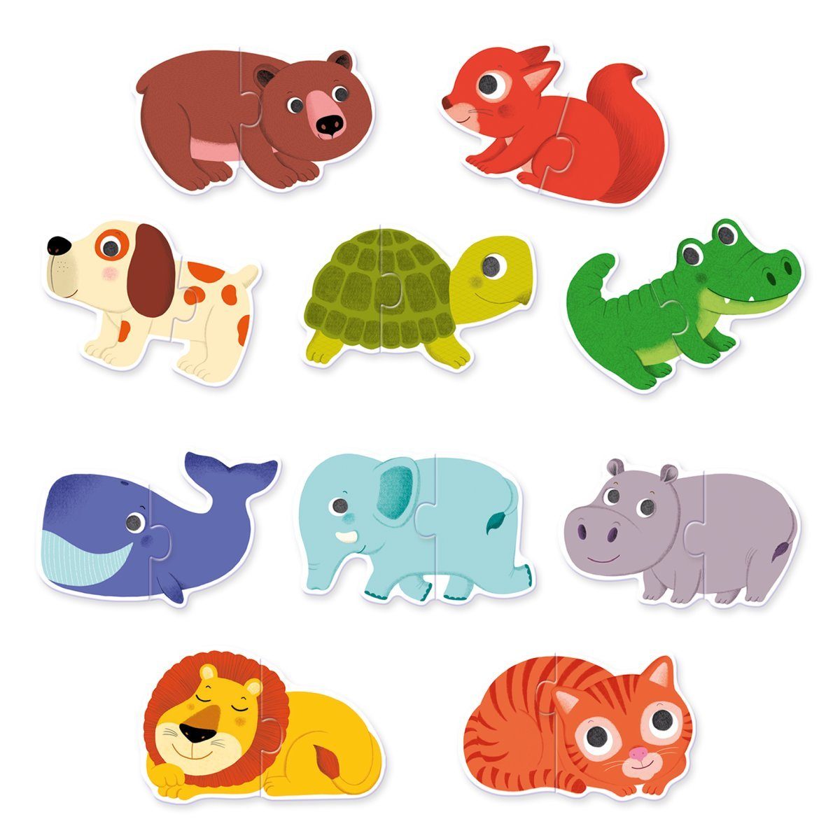 DJECO Puzzle Lernspiel Puzzle Duo Assoziationsspiel günstig online kaufen