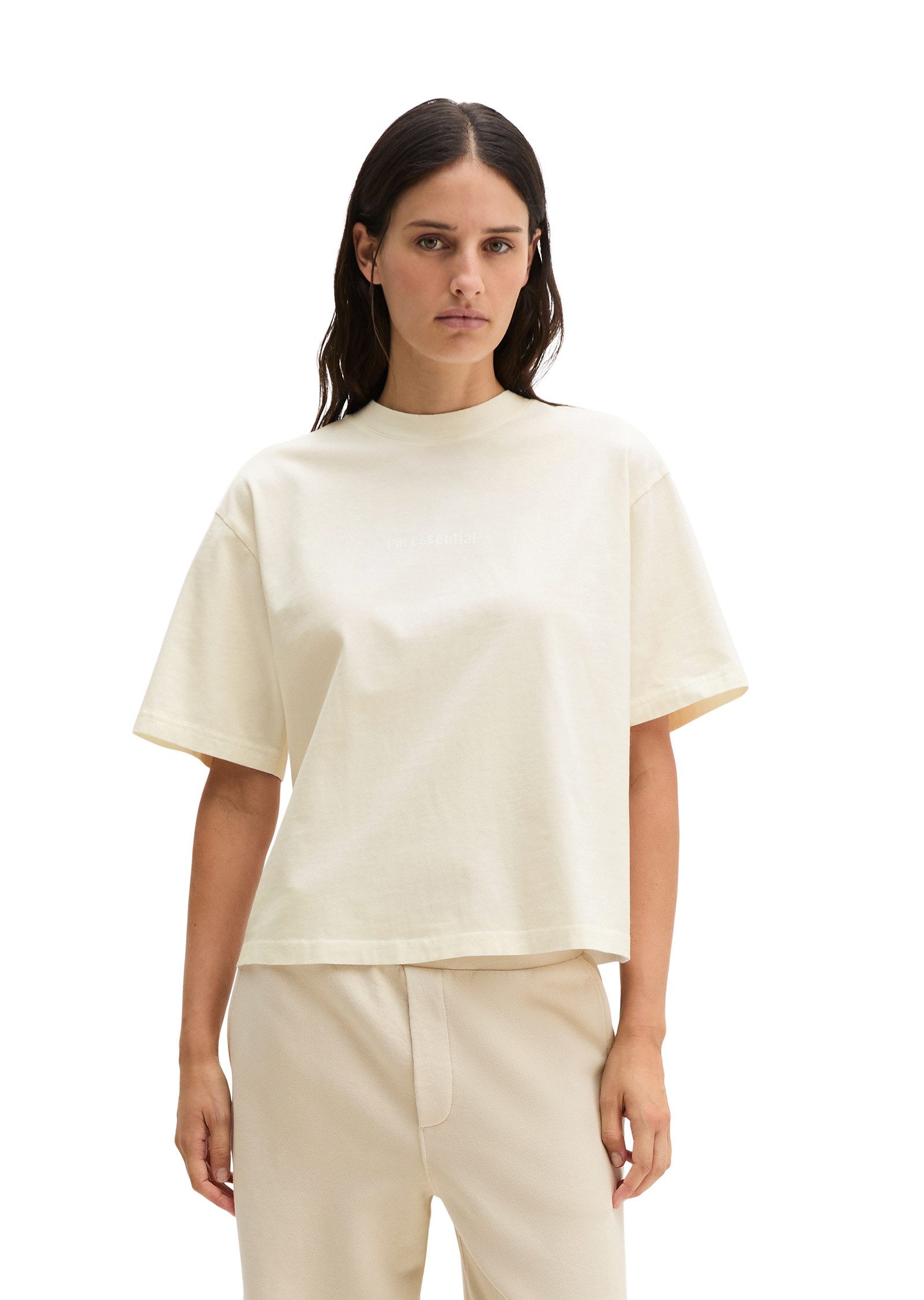Marc O'Polo T-Shirt aus recycelter und Bio-Baumwolle günstig online kaufen