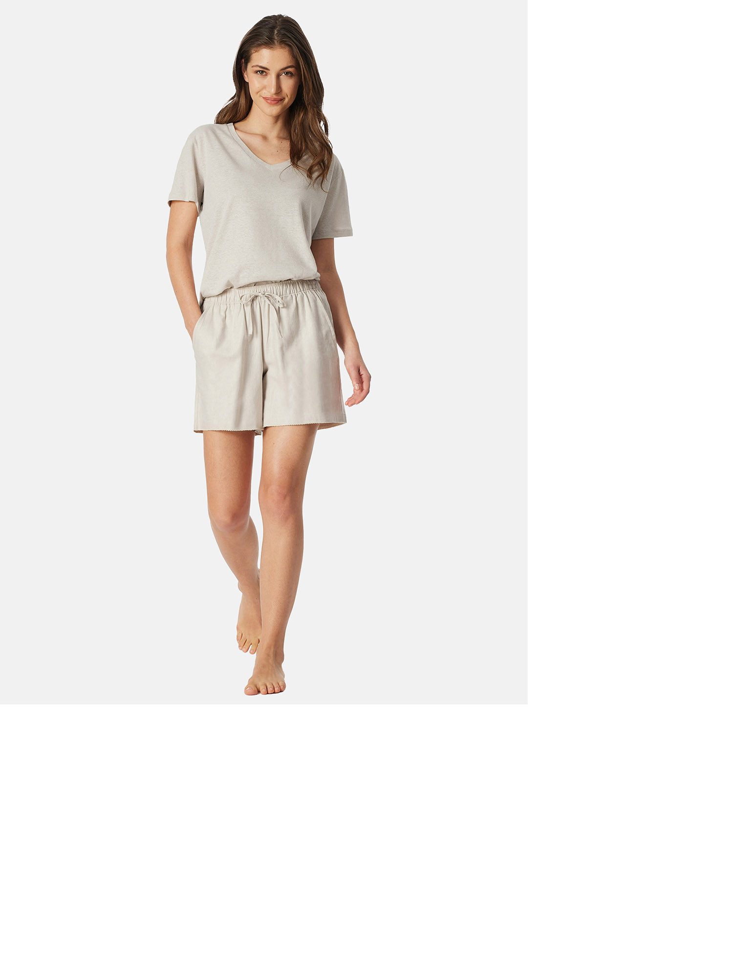 Schiesser Pyjamashorts Mix & Relax Web günstig online kaufen