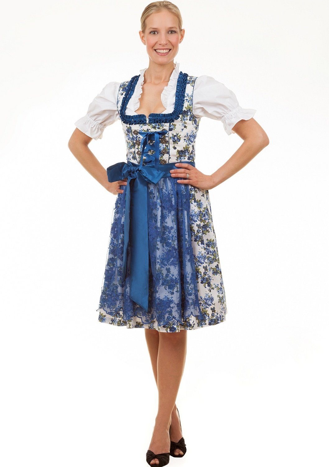 Edelnice Dirndl Estefania Blumen
