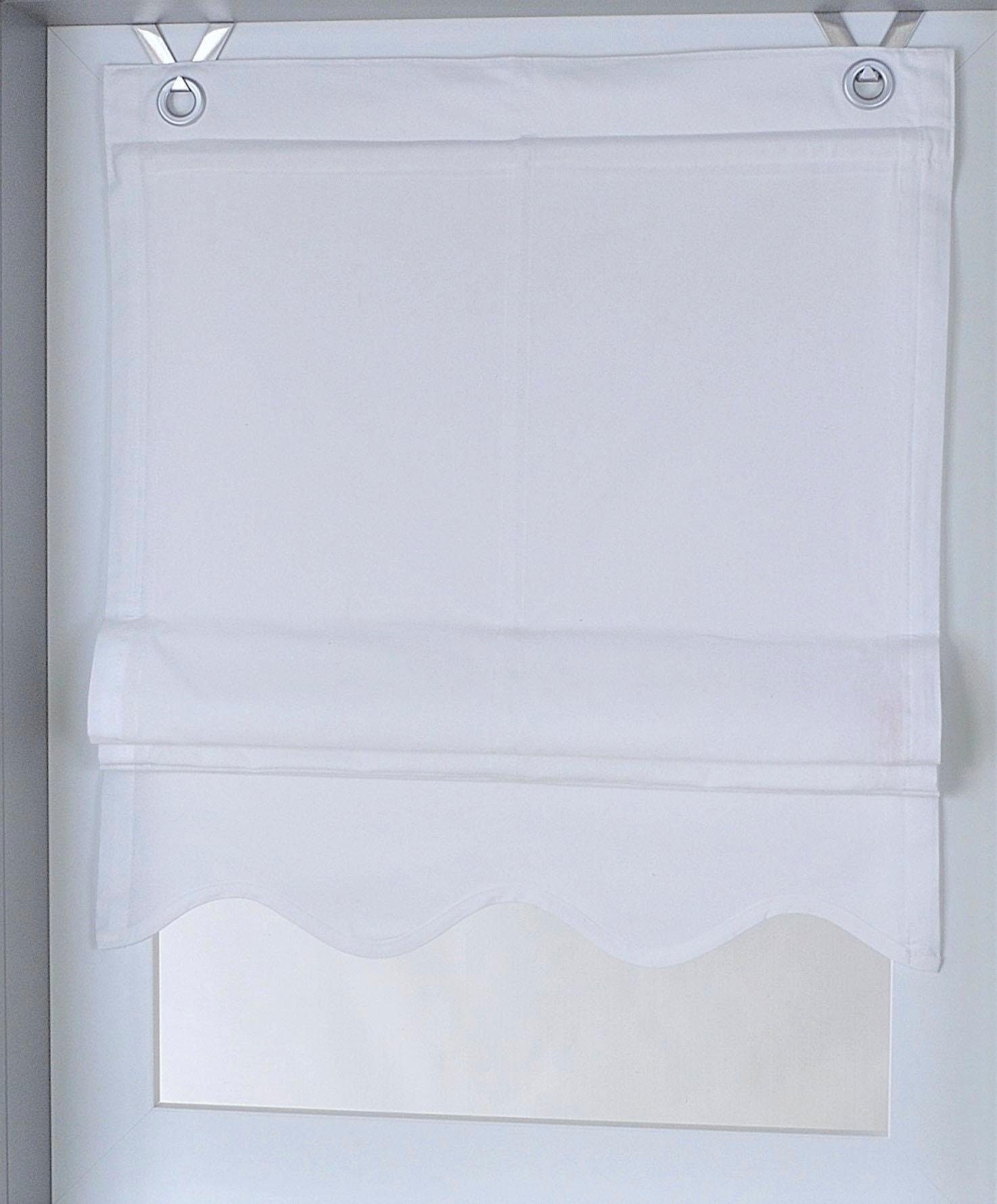 Kutti Raffrollo Olivia, mit Hakenaufhängung, ohne Bohren, freihängend, blic günstig online kaufen