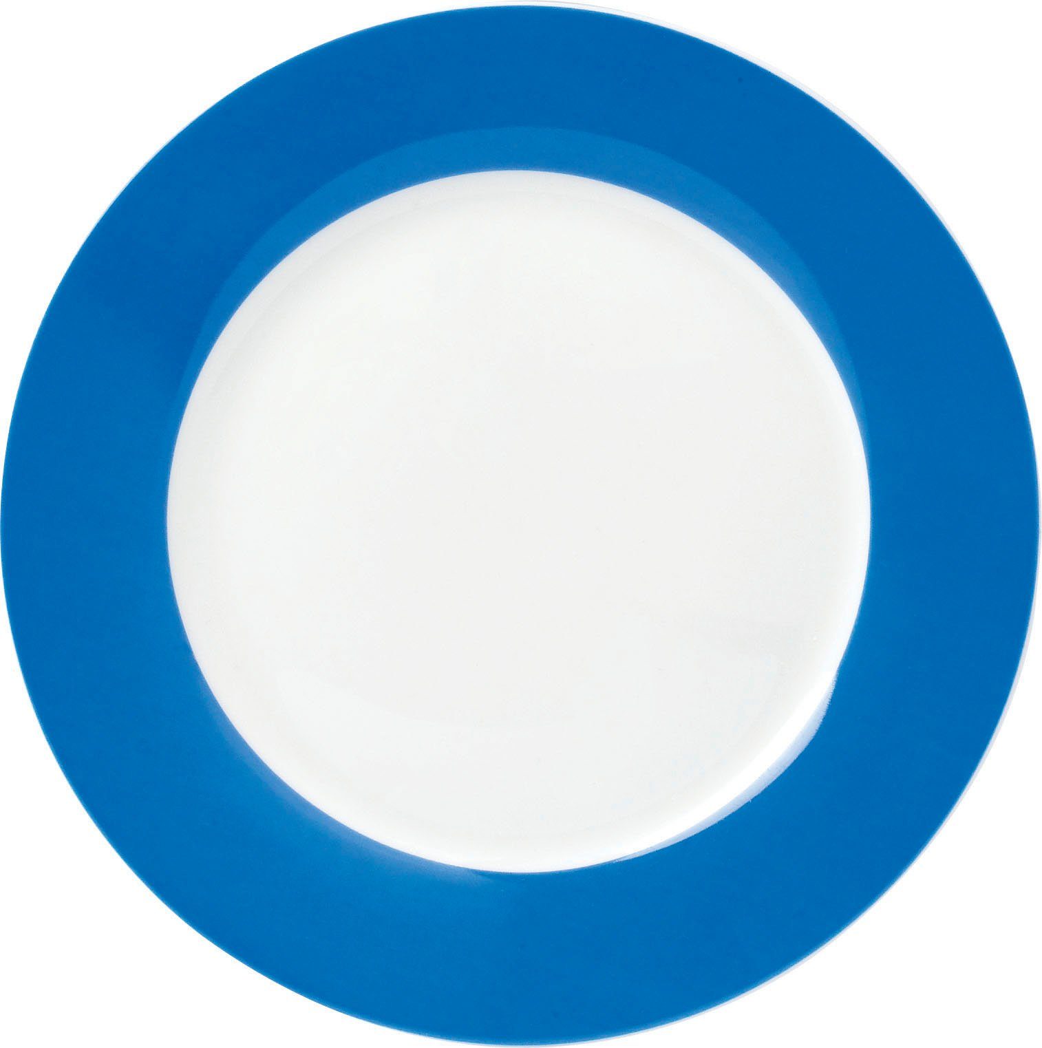 van Well Десертная тарелка Vario, (6 St), Porzellan, spülmaschinen- und mikrowellengeeignet, Ø 20 cm
