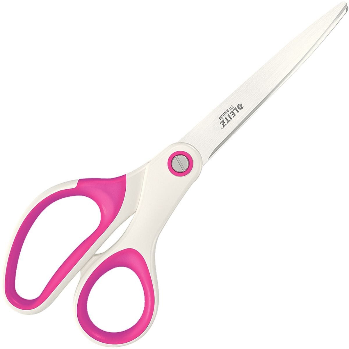 LEITZ Haushaltsschere WOW 5319, 20,5 cm, für Rechtshänder