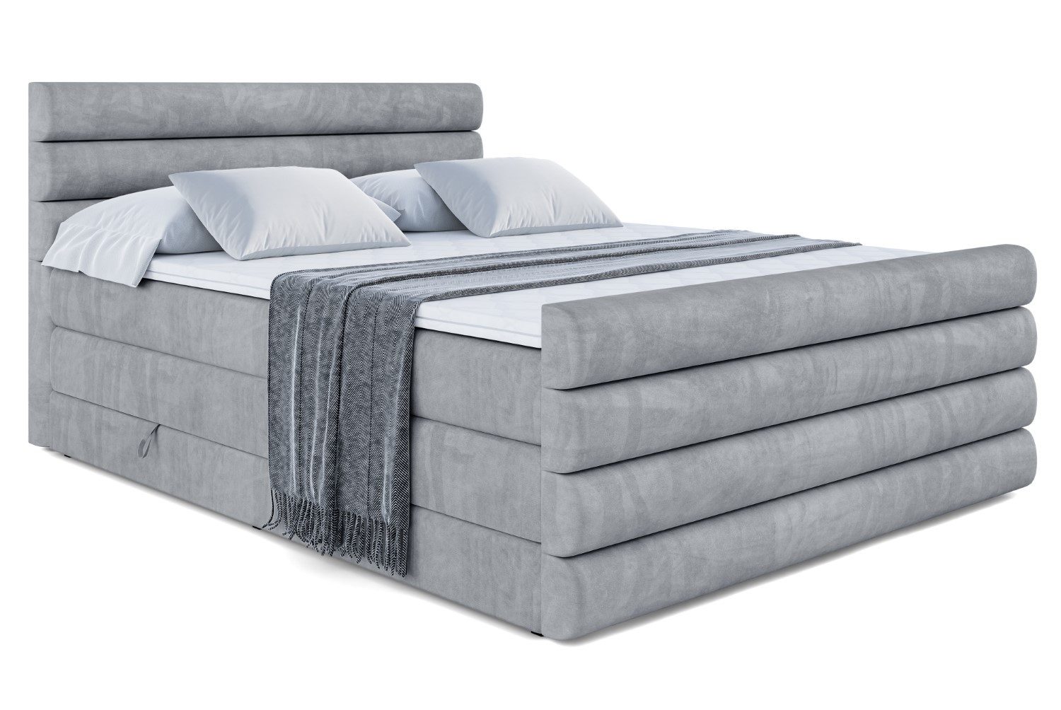 ALTDECOR Boxspringbett CELESTIA-Z KING (Multipocket-Matratze H4, günstig online kaufen