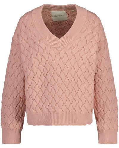 Gant Strickpullover V-Pullover