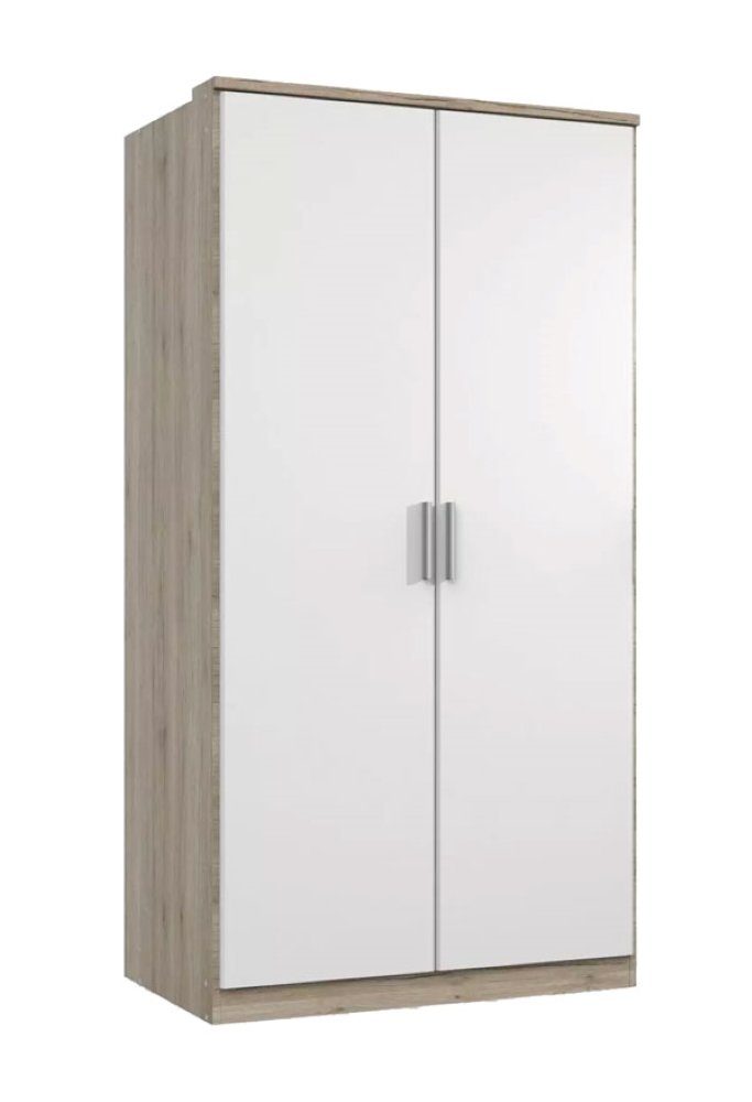 Wimex Kleiderschrank (Kiel, Kleiderschrank) 90x58x174cm Eche sanremo