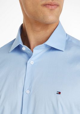 Tommy Hilfiger Langarmhemd LA-Hemd Flex Poplin SF