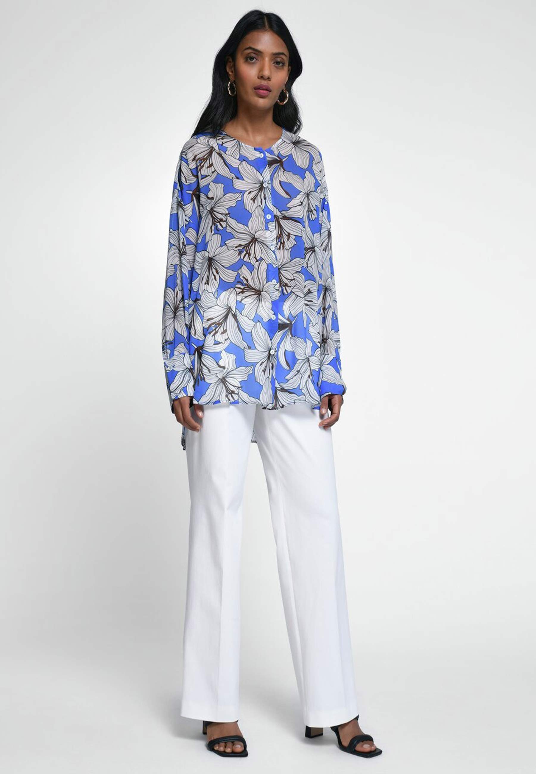 Longbluse Emile Viscose St.