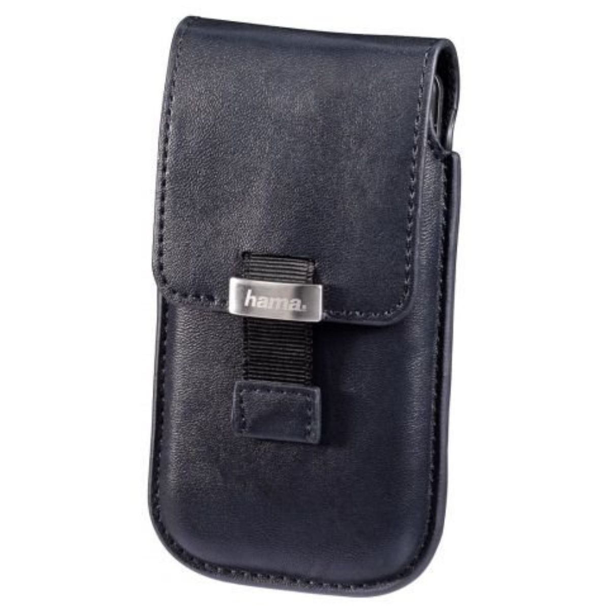 Hama Handyhülle Köchertasche Lift-On Gr. M Blau Handy/MP3, Schutz-Hülle Lift-Funktion für klassisches Handy MP3 Audio-Player etc